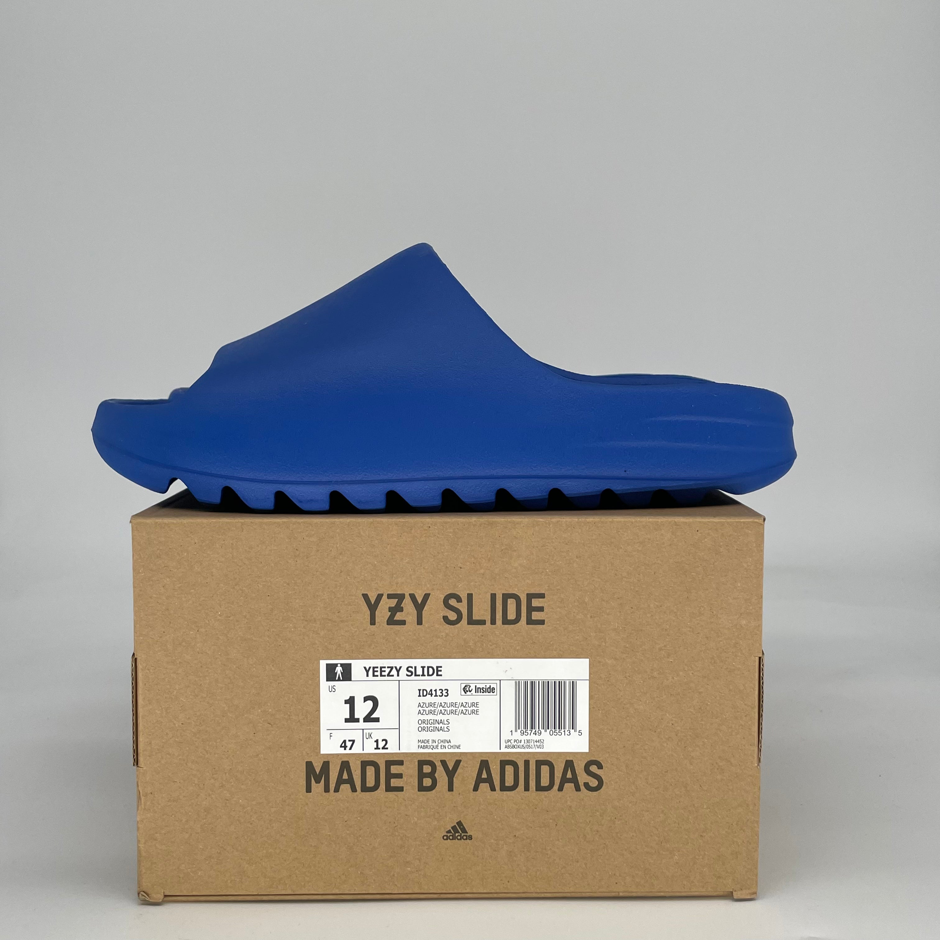 ADIDAS YEEZY SLIDE AZURE ID4133 SIZE 12/13.5W