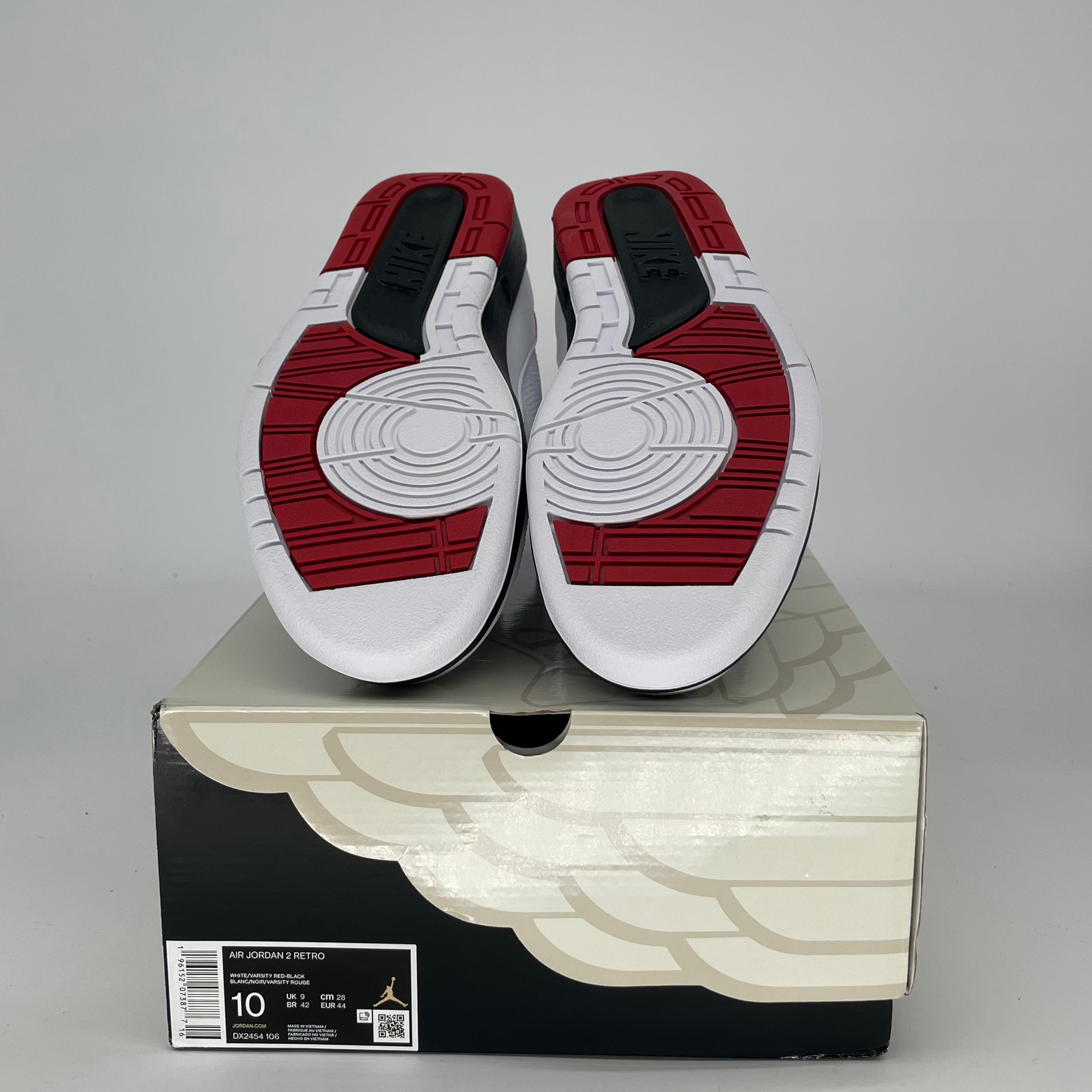 AIR JORDAN 2 CHICAGO DX2454-106 SIZE 10/11.5W