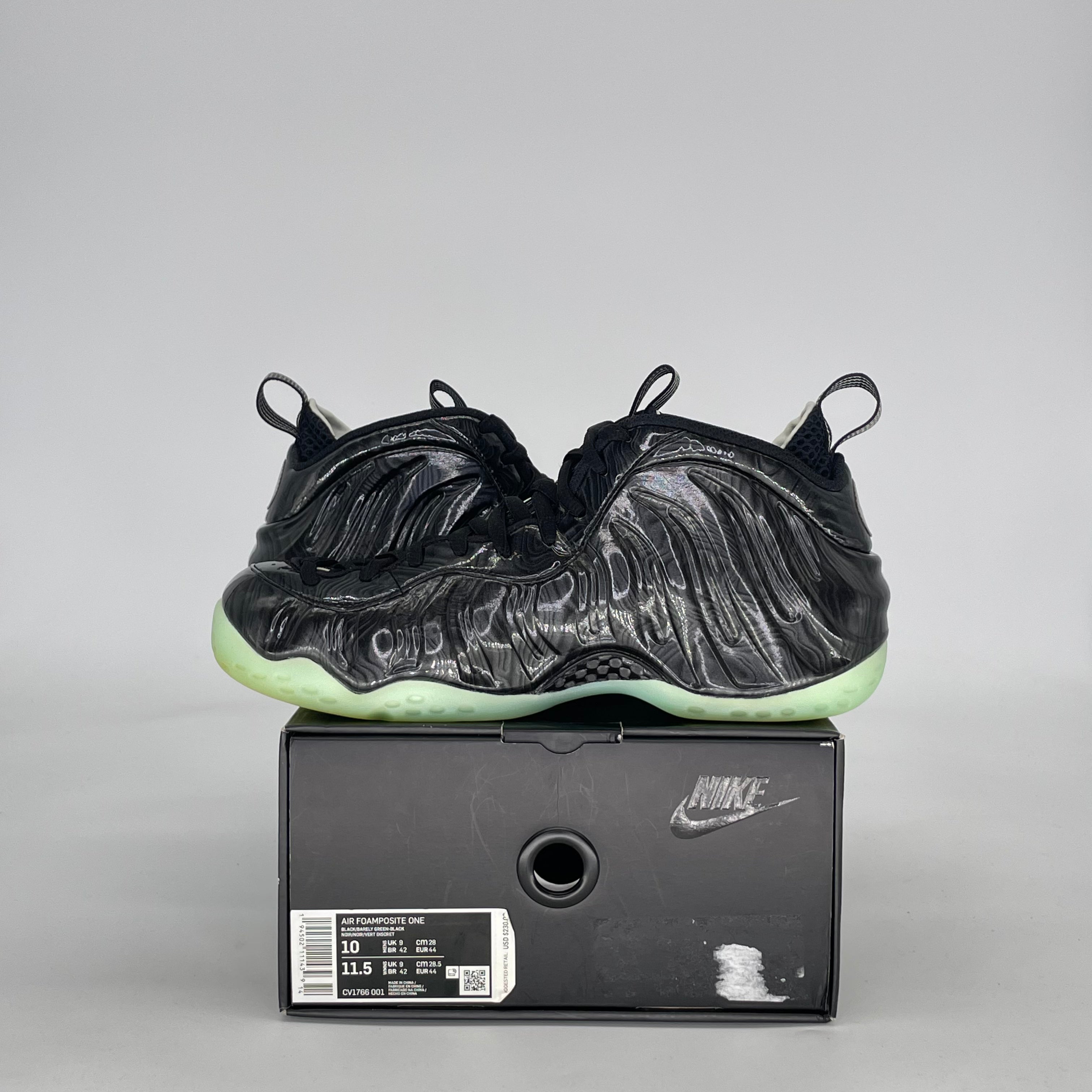 NIKE AIR FOAMPOSITE ONE ALL-STAR (2021) CV1766-001 SIZE 10/11.5W