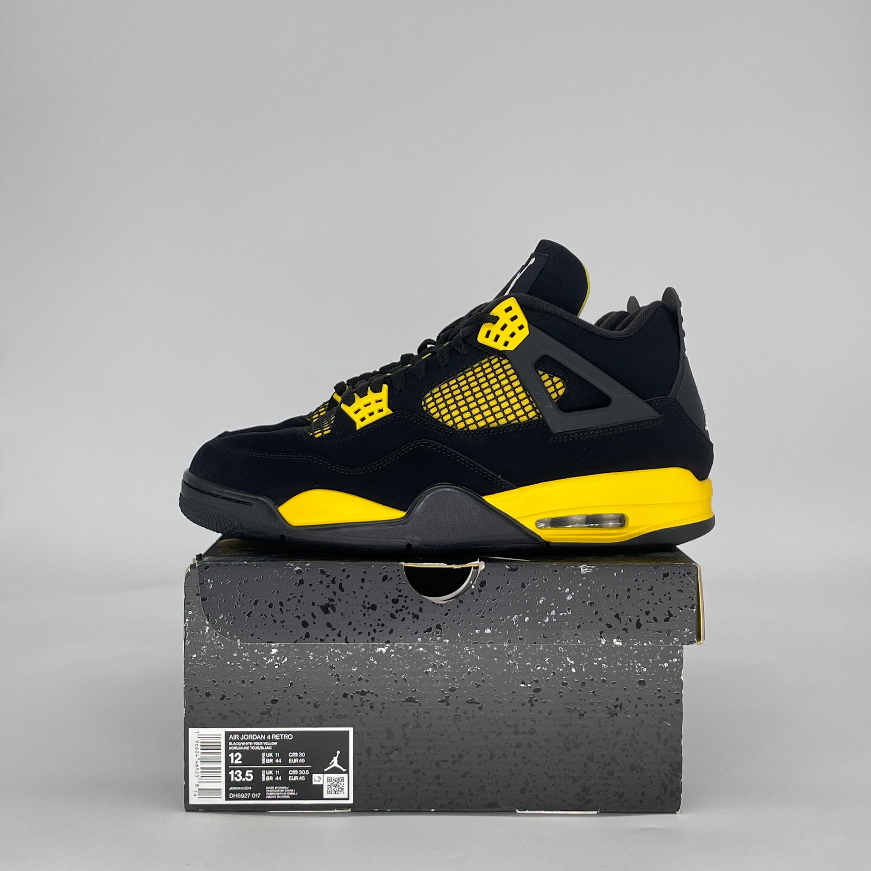 AIR JORDAN 4 THUNDER (2023) DH6927-017 SIZE 12/13.5W