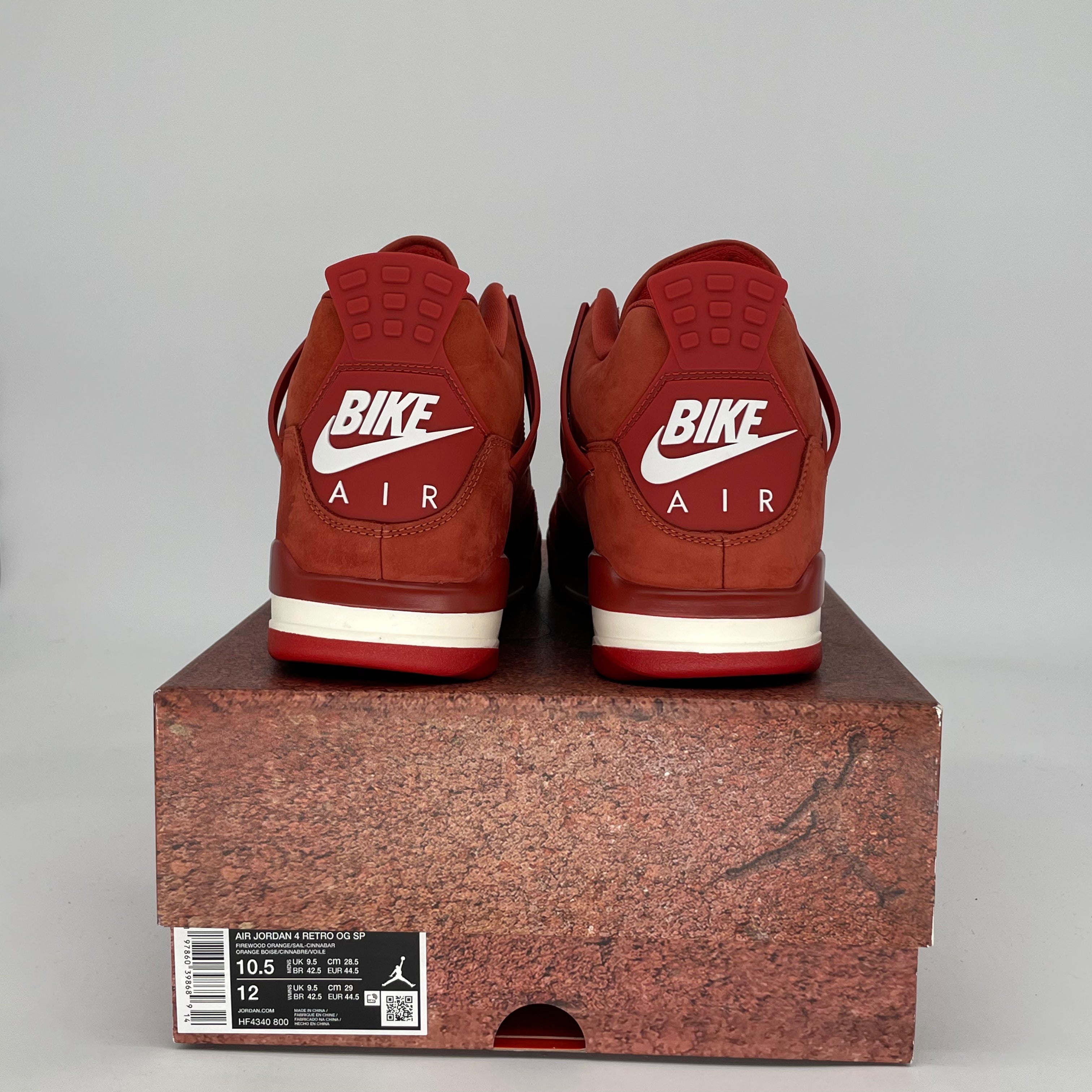 AIR JORDAN 4 NIGEL SYLVESTER BRICK BY BRICK HF4340-800 SIZE 10.5/12W
