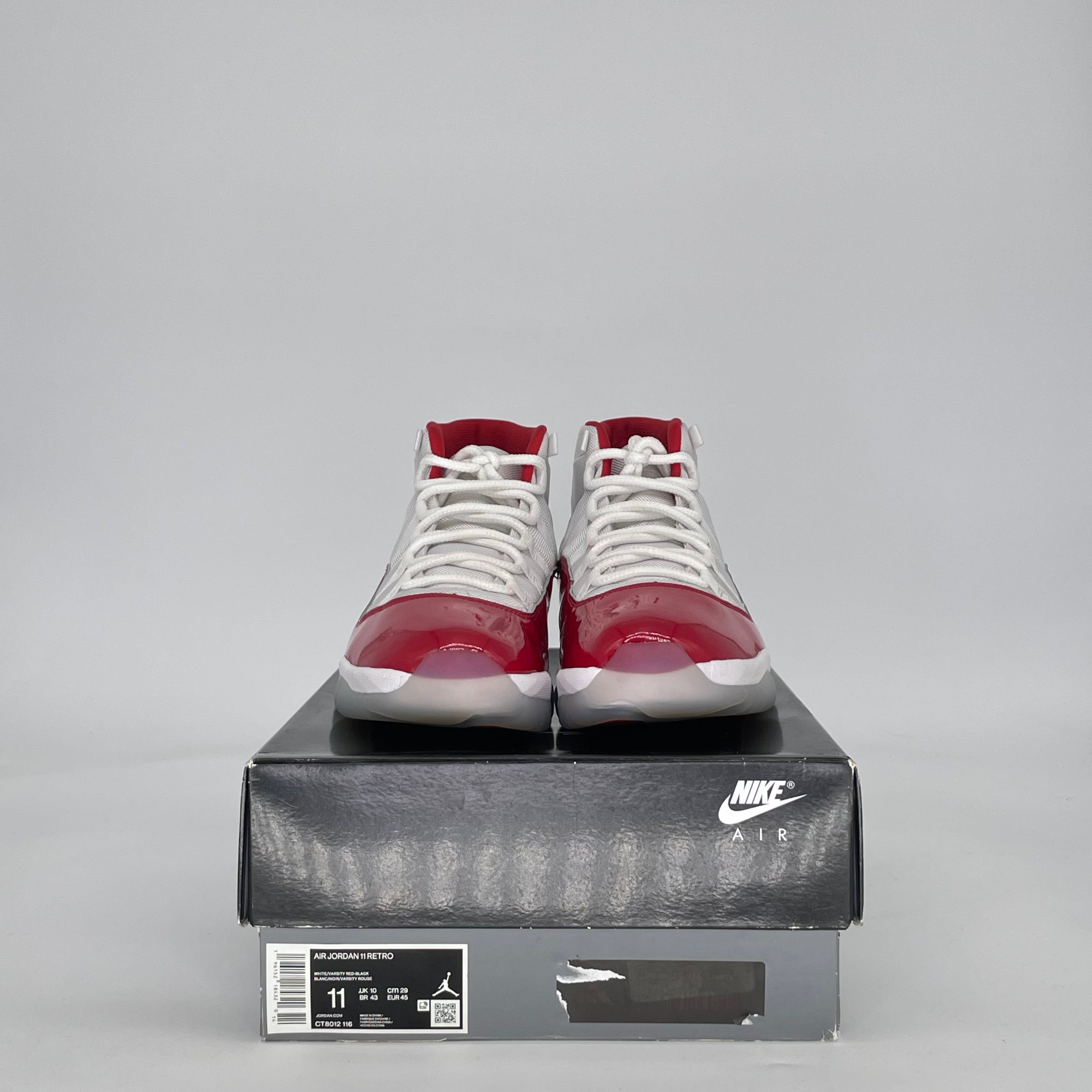 AIR JORDAN 11 CHERRY (2022) CT8012-116 SIZE 11/12.5W