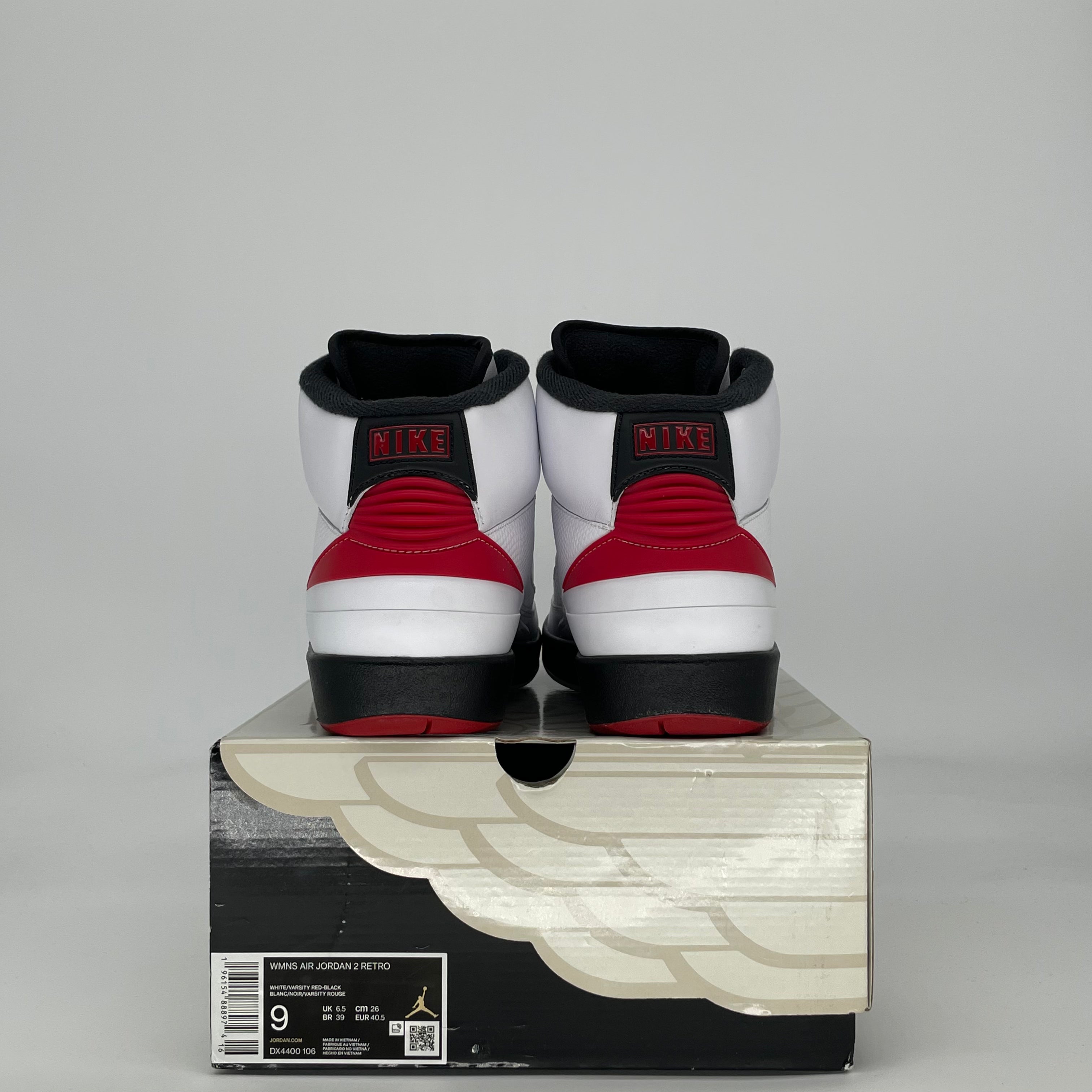 AIR JORDAN 2 CHICAGO W DX4400-106 SIZE 7.5/9W