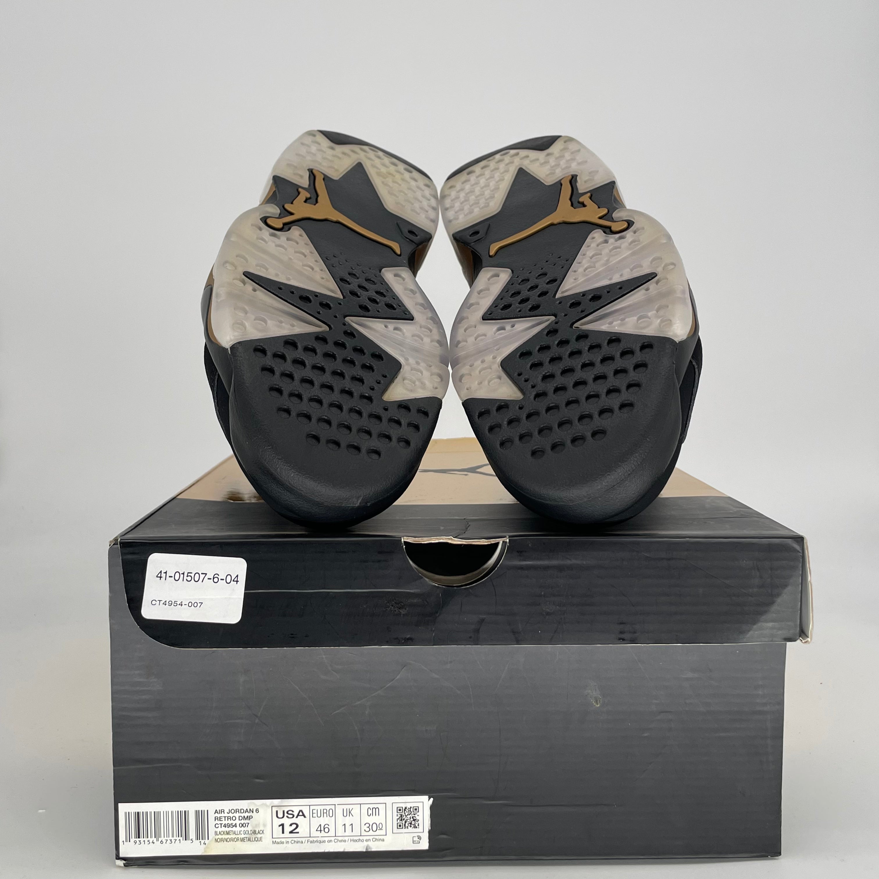 AIR JORDAN 6 DMP CT4954-007 SIZE 12/13.5W