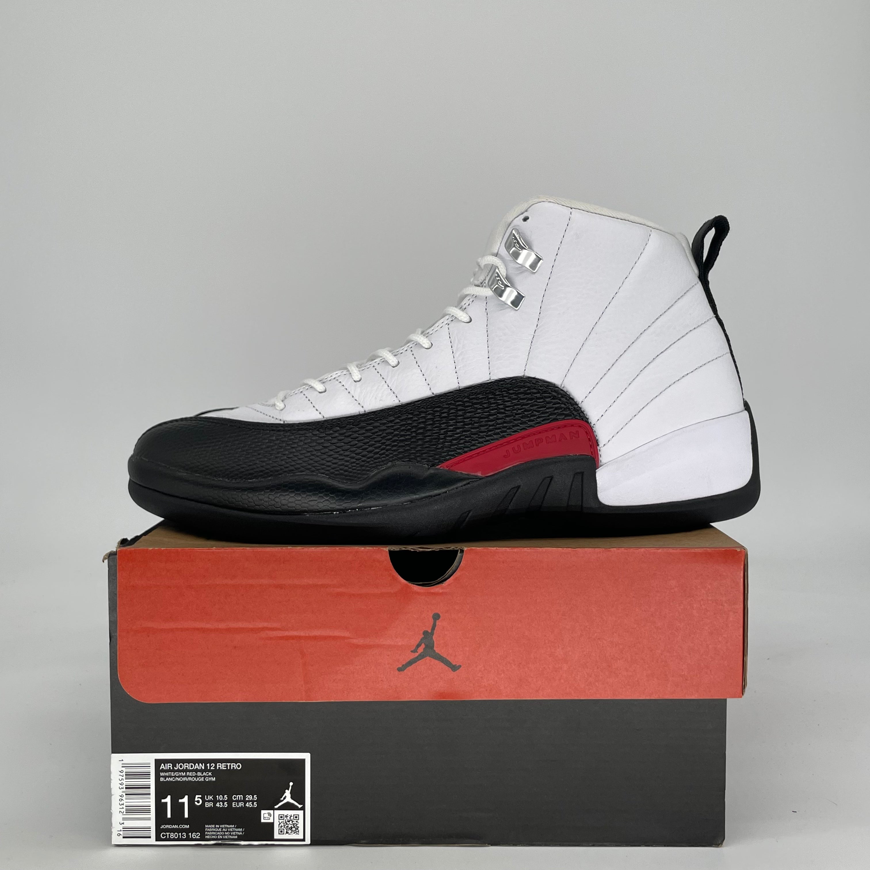 AIR JORDAN 12 TAXI FLIP CT8013-162 SIZE 11.5/13W