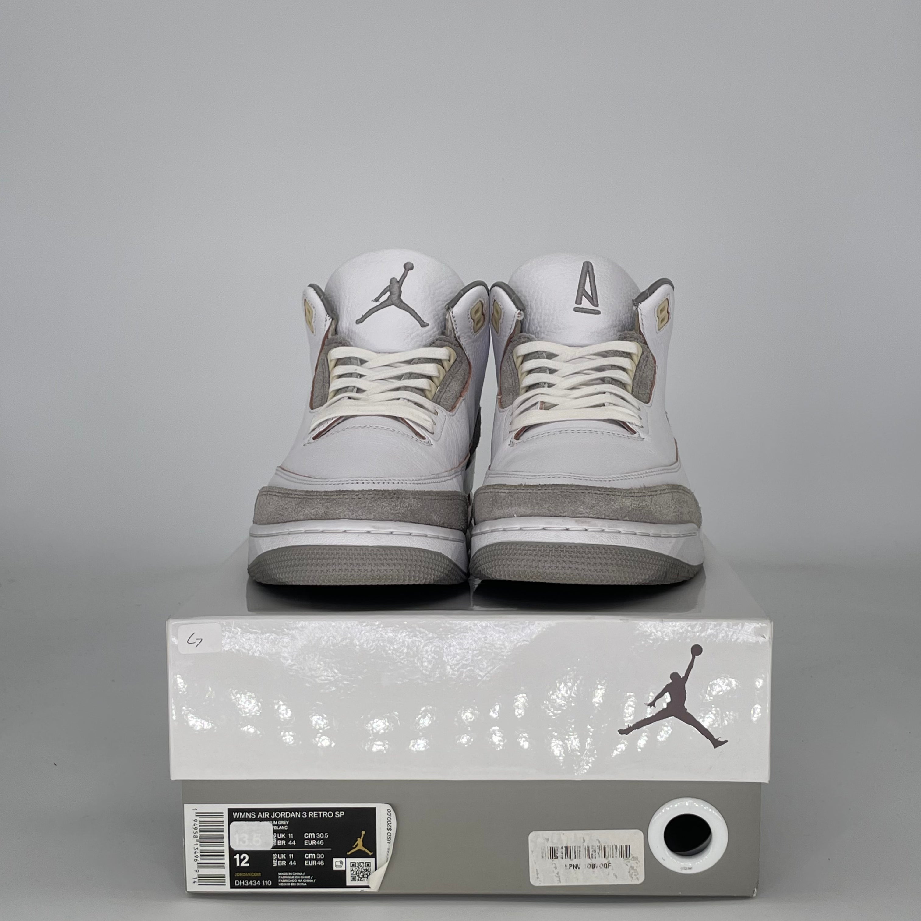 AIR JORDAN 3 A MA MANIERE W DH3434-110 SIZE 12/13.5W