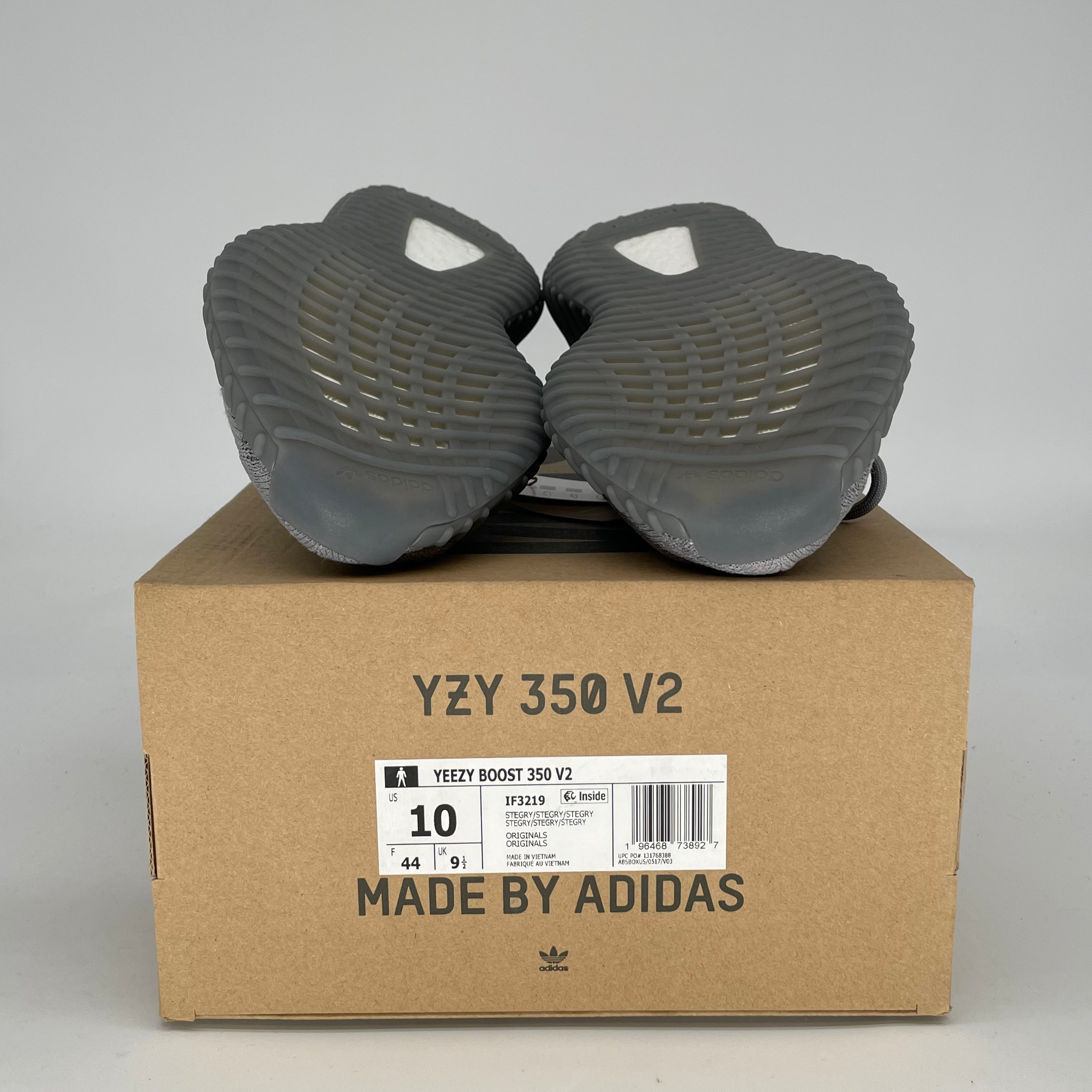 ADIDAS YEEZY 350 V2 STEEL GREY IF3219 SIZE 10/11.5W