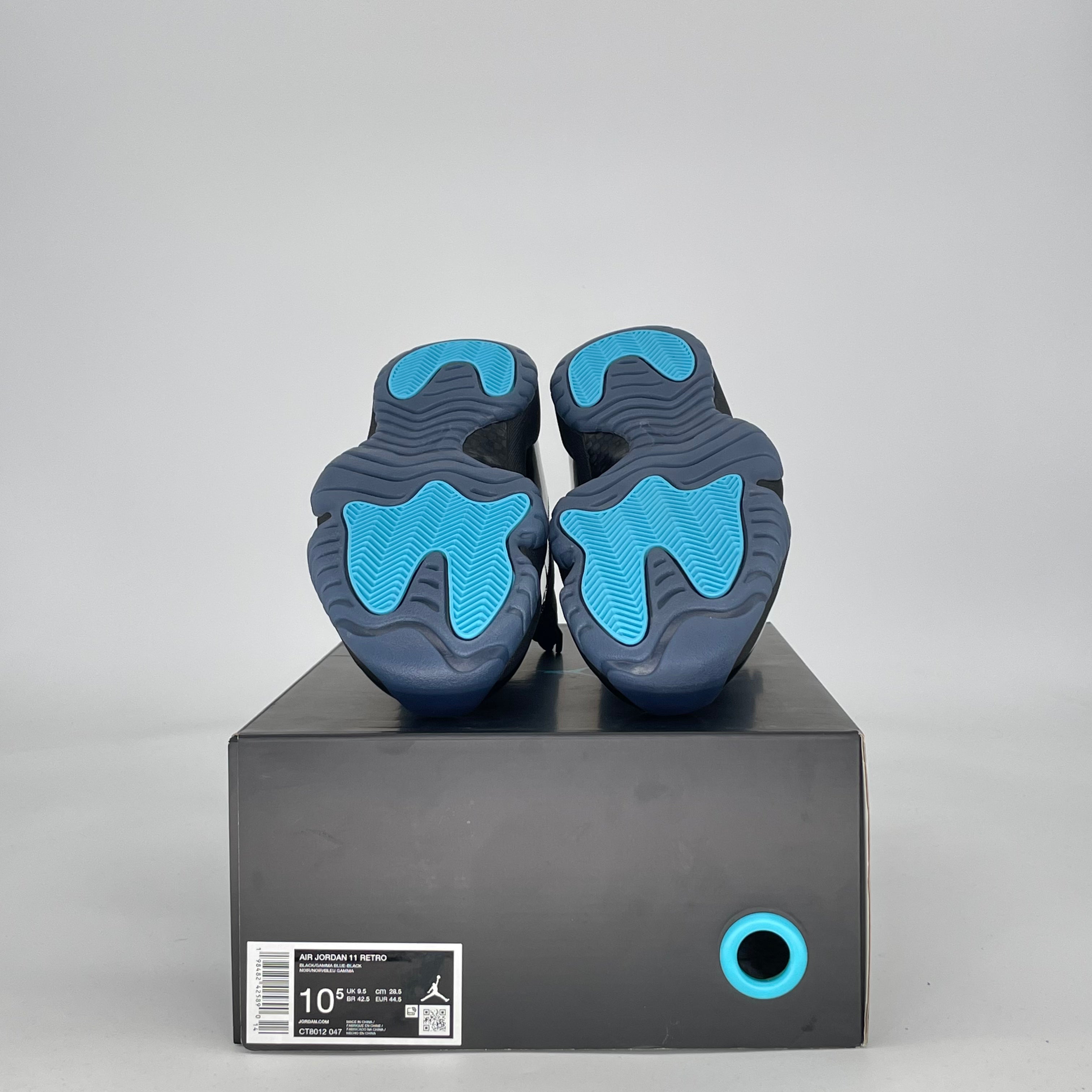 AIR JORDAN 11 GAMMA BLUE CT8012-047 SIZE 10.5/12W
