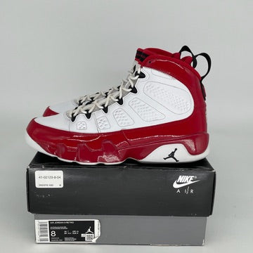 AIR JORDAN 9 GYM RED SIZE 8 302370-160