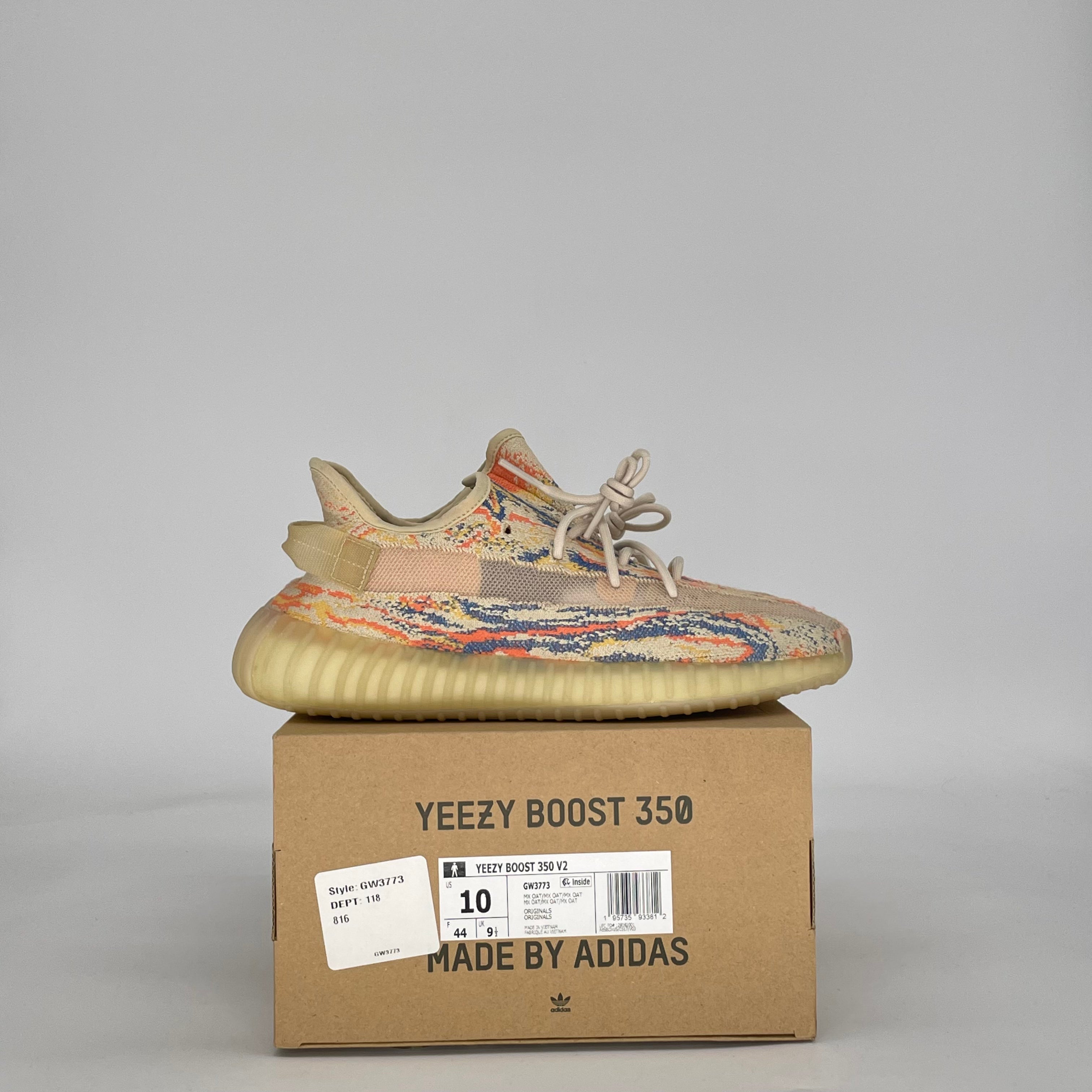 ADIDAS YEEZY BOOST 350 V2 MX OAT GW3773 SIZE 10/11.5W
