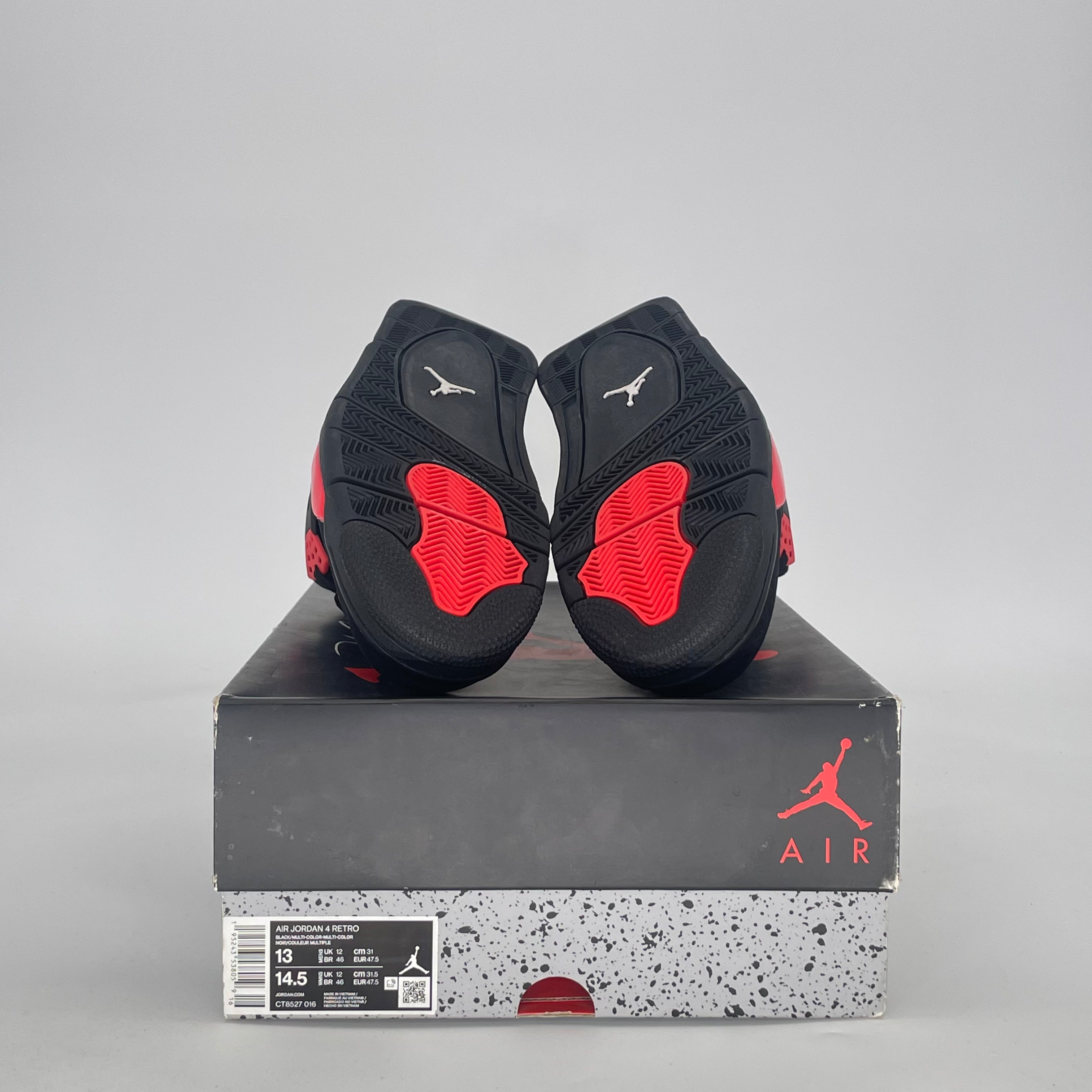 AIR JORDAN 4 RED THUNDER CT8527-016 SIZE 13/14.5W