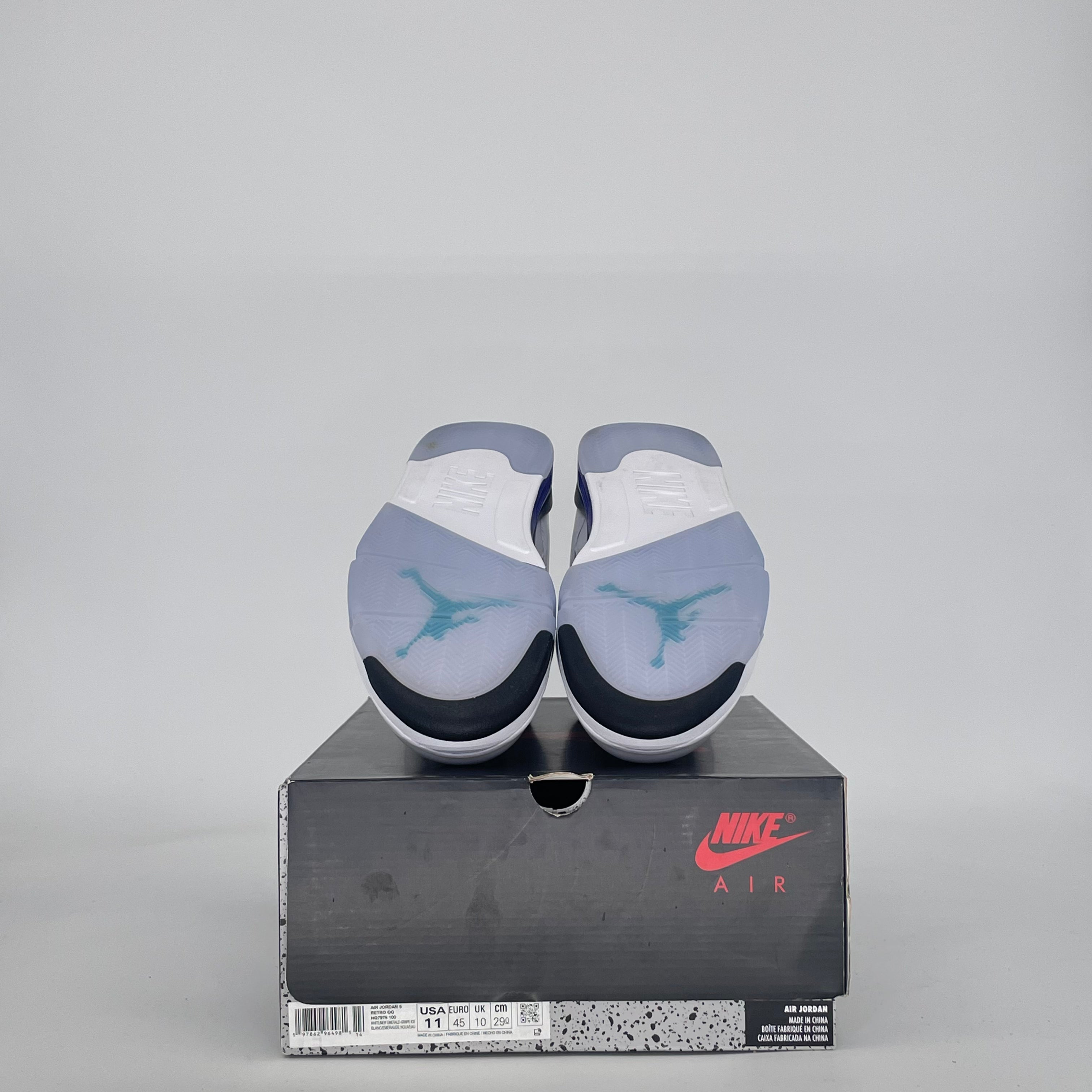 AIR JORDAN 5 GRAPE HQ7978-100 SIZE 11/12.5W