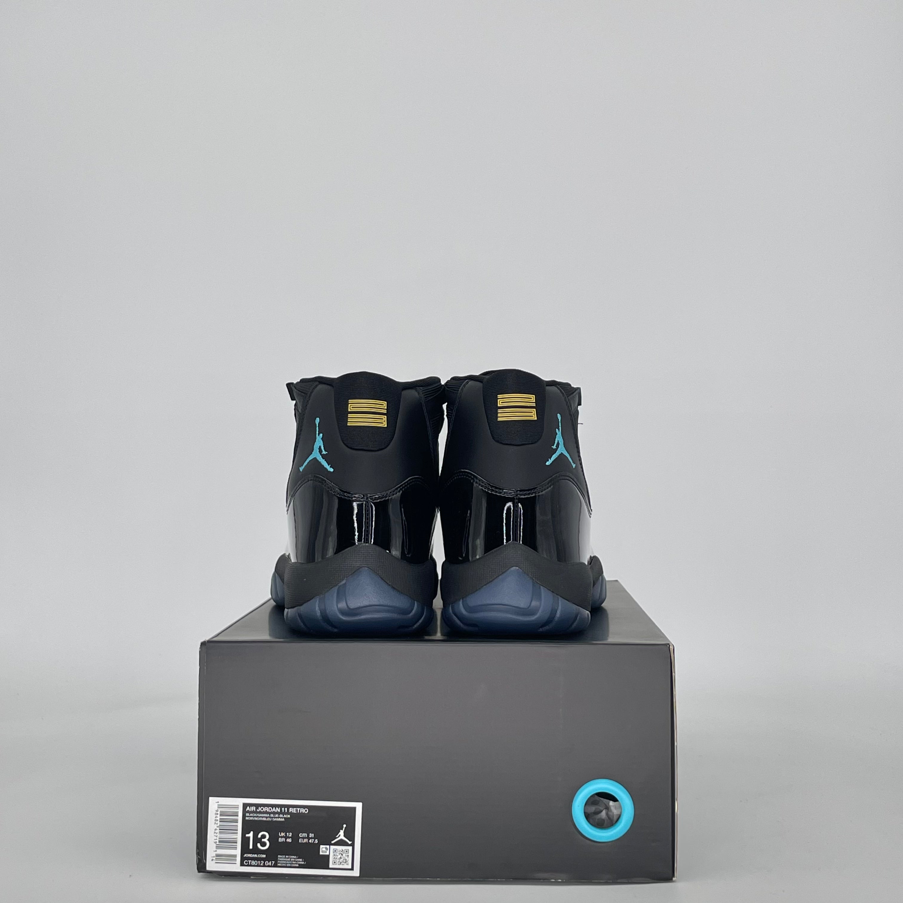 AIR JORDAN 11 GAMMA BLUE CT8012-047 SIZE 13/14.5W