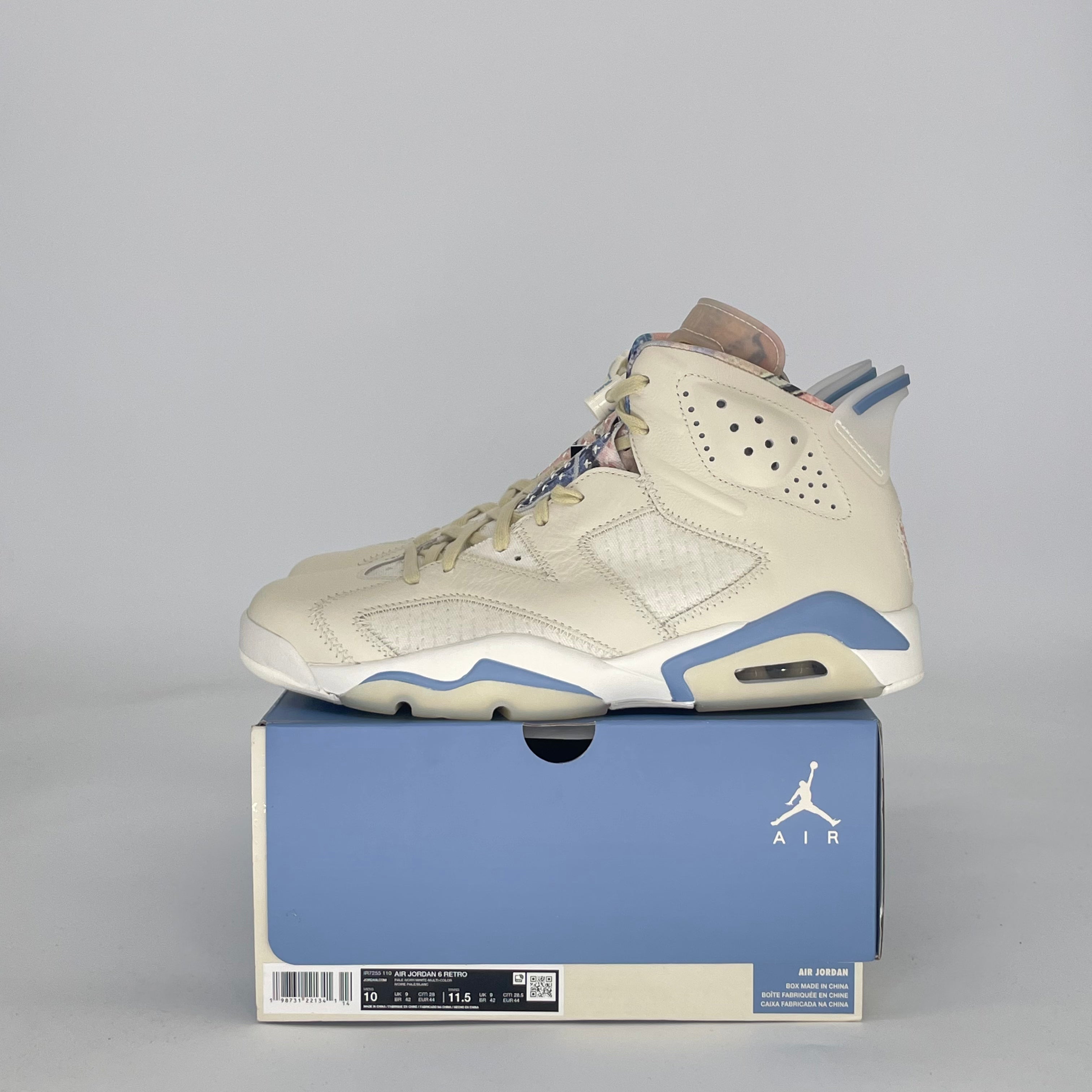 AIR JORDAN 6 SASHIKO IR7255-110 SIZE 10/11.5W