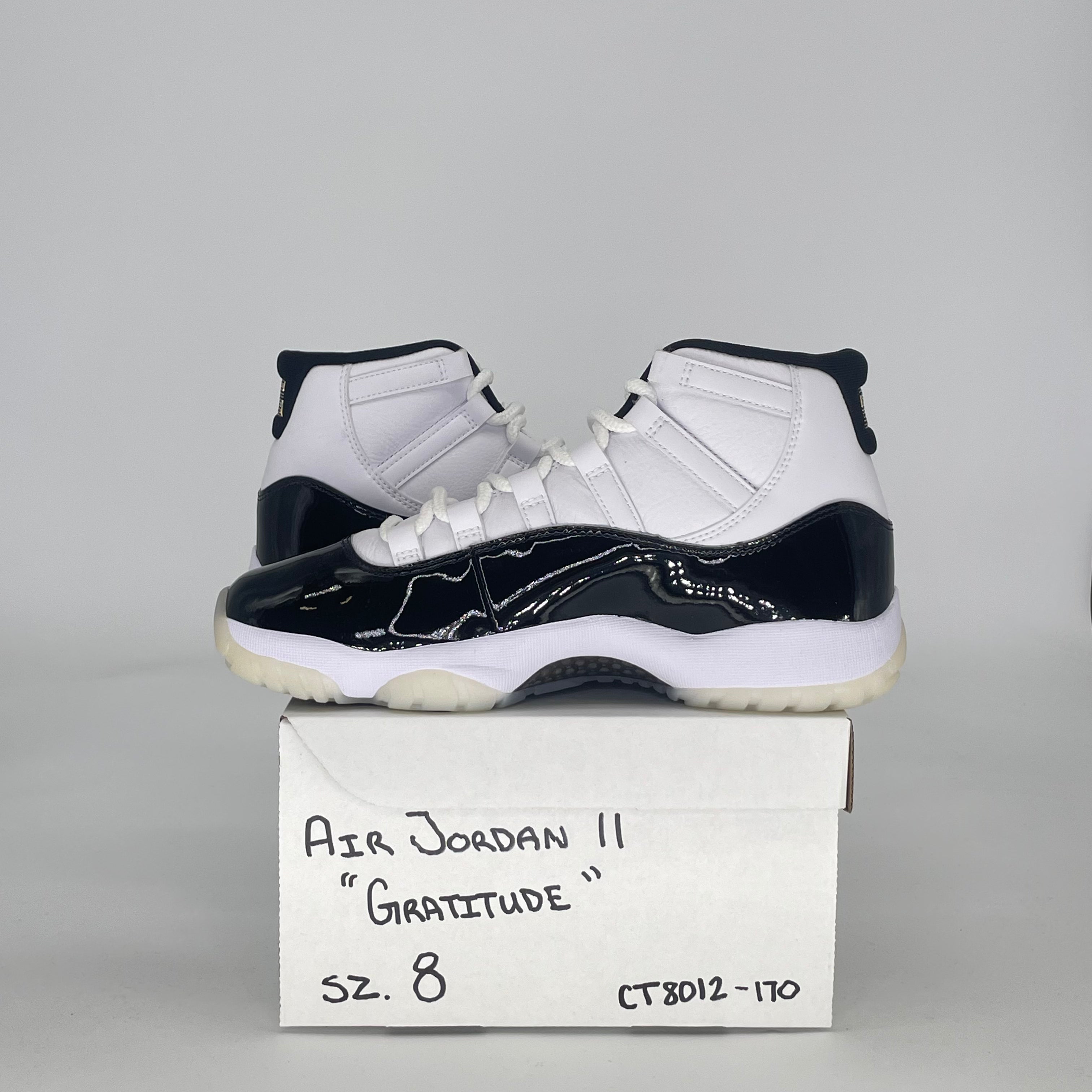 AIR JORDAN 11 DMP GRATITUDE CT8012-170 SIZE 8/9.5W