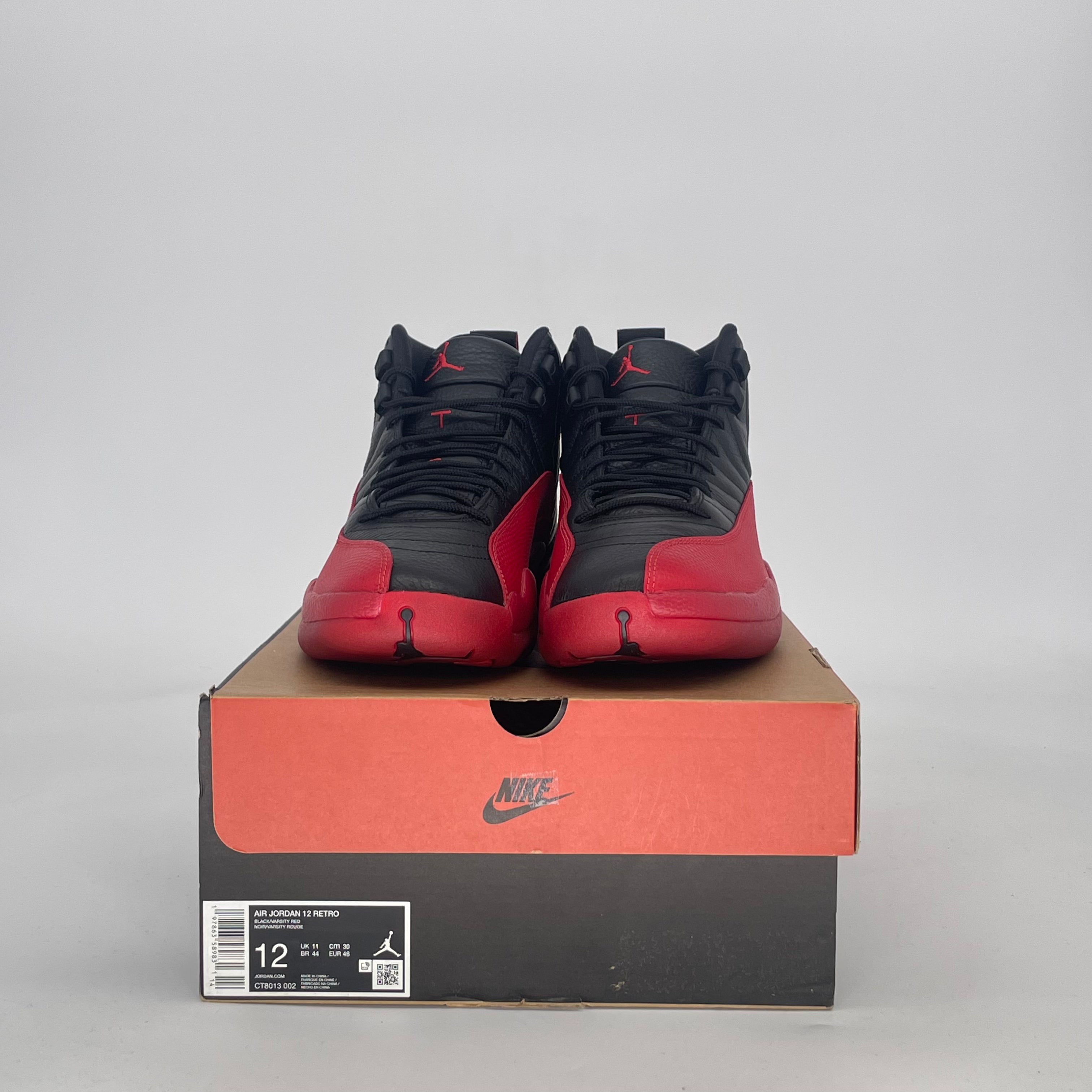 AIR JORDAN 12 FLU GAME CT8013-002 SIZE 12/13.5W