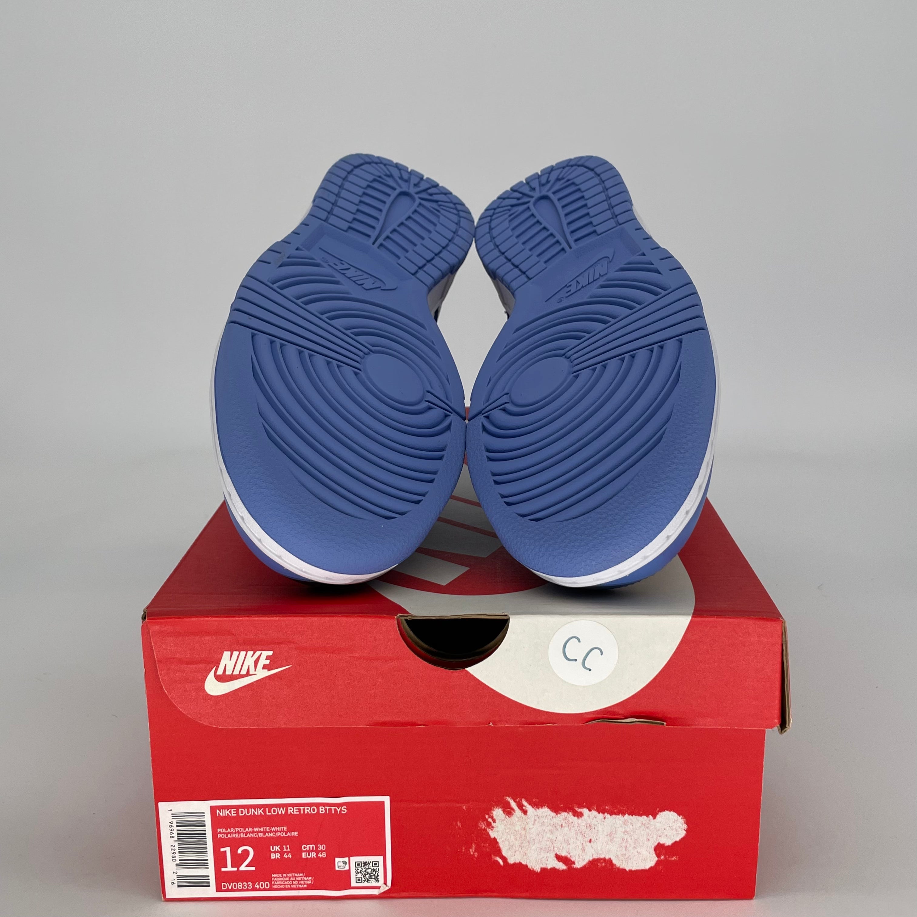 NIKE DUNK LOW POLAR BLUE DV0833-400 SIZE 12/13.5W