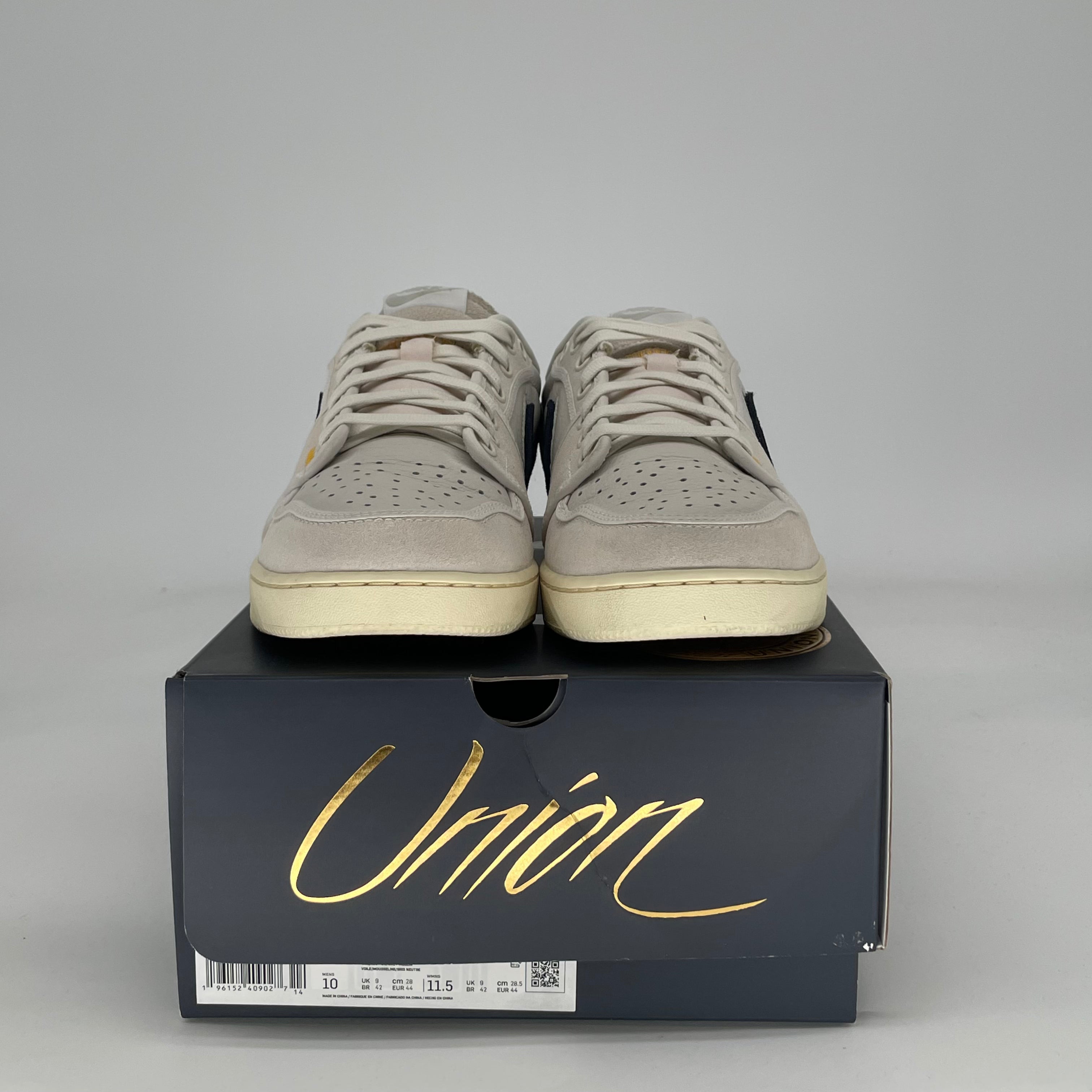 AIR JORDAN 1 LOW UNION AJKO SAIL LEATHER DZ4864-100 SIZE 10/11.5W