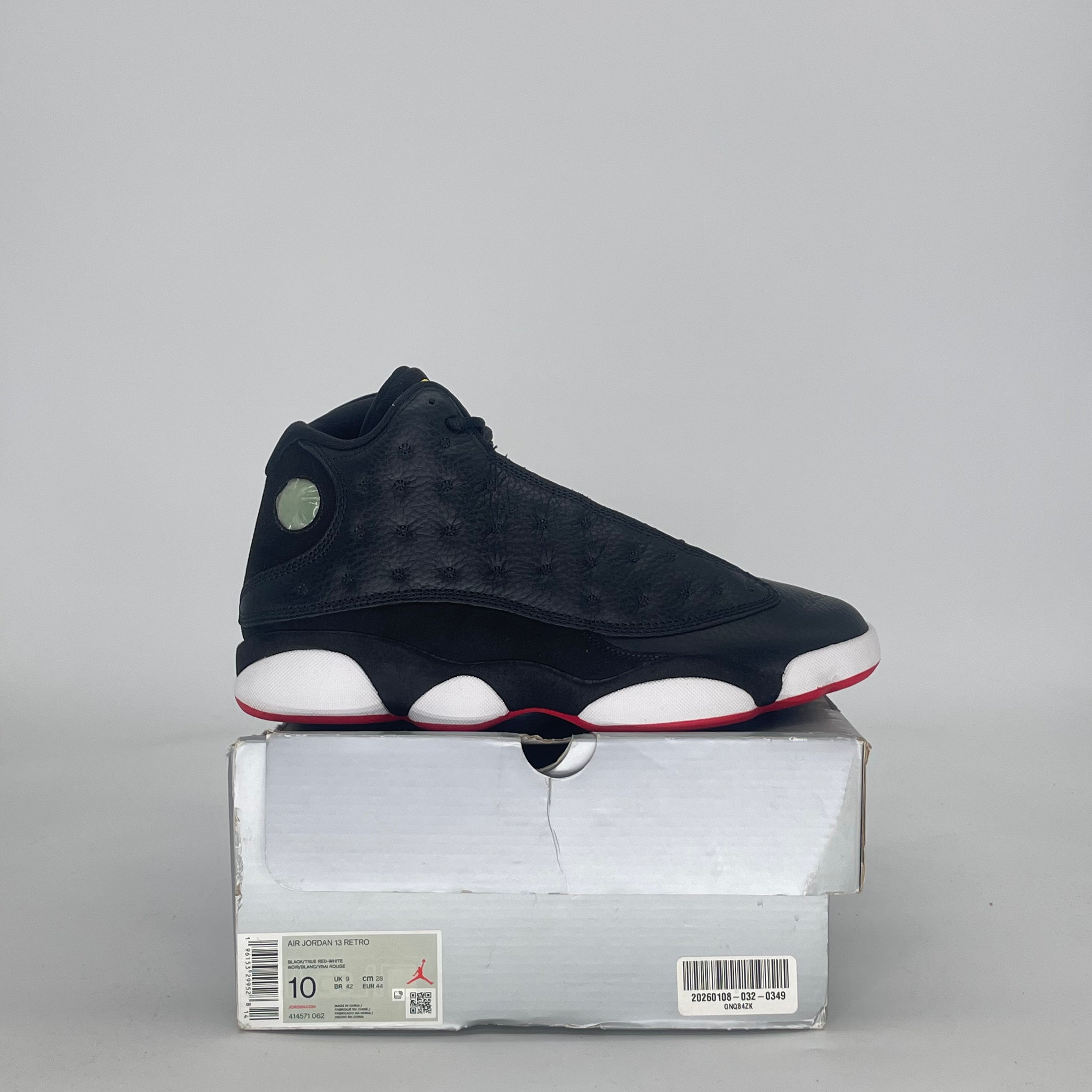 AIR JORDAN 13 PLAYOFFS 414571-062 SIZE 10/11.5W