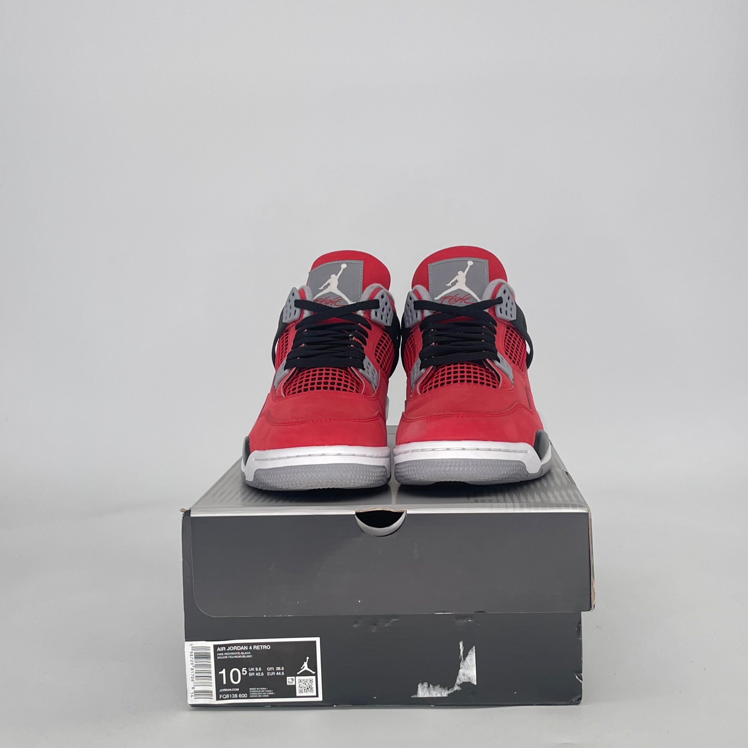 AIR JORDAN 4 TORO BRAVO FQ8138-600 SIZE 10.5/12W