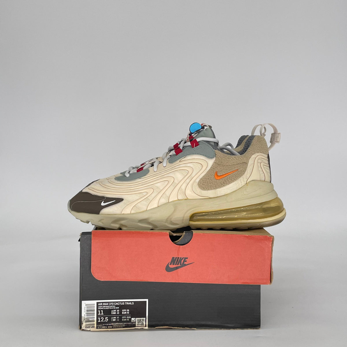 Nike Air Max 270 React ENG Travis Scott Cactus Trails