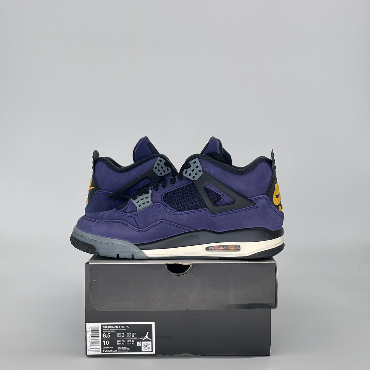 Jordan 4 Retro Lakers
