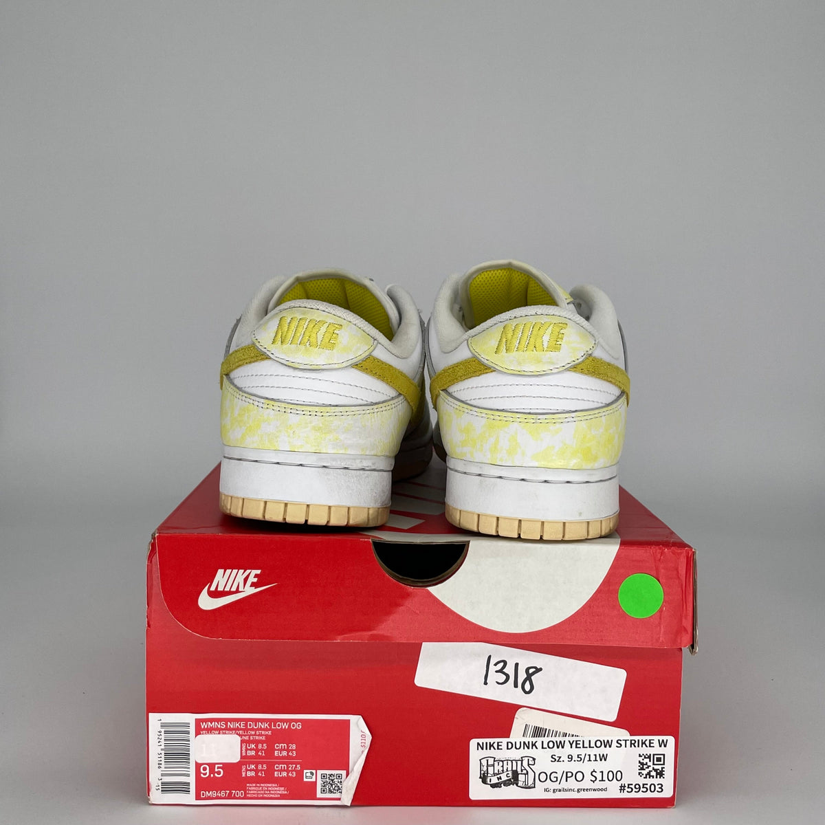 Nike Dunk Low Yellow Strike (Women's)