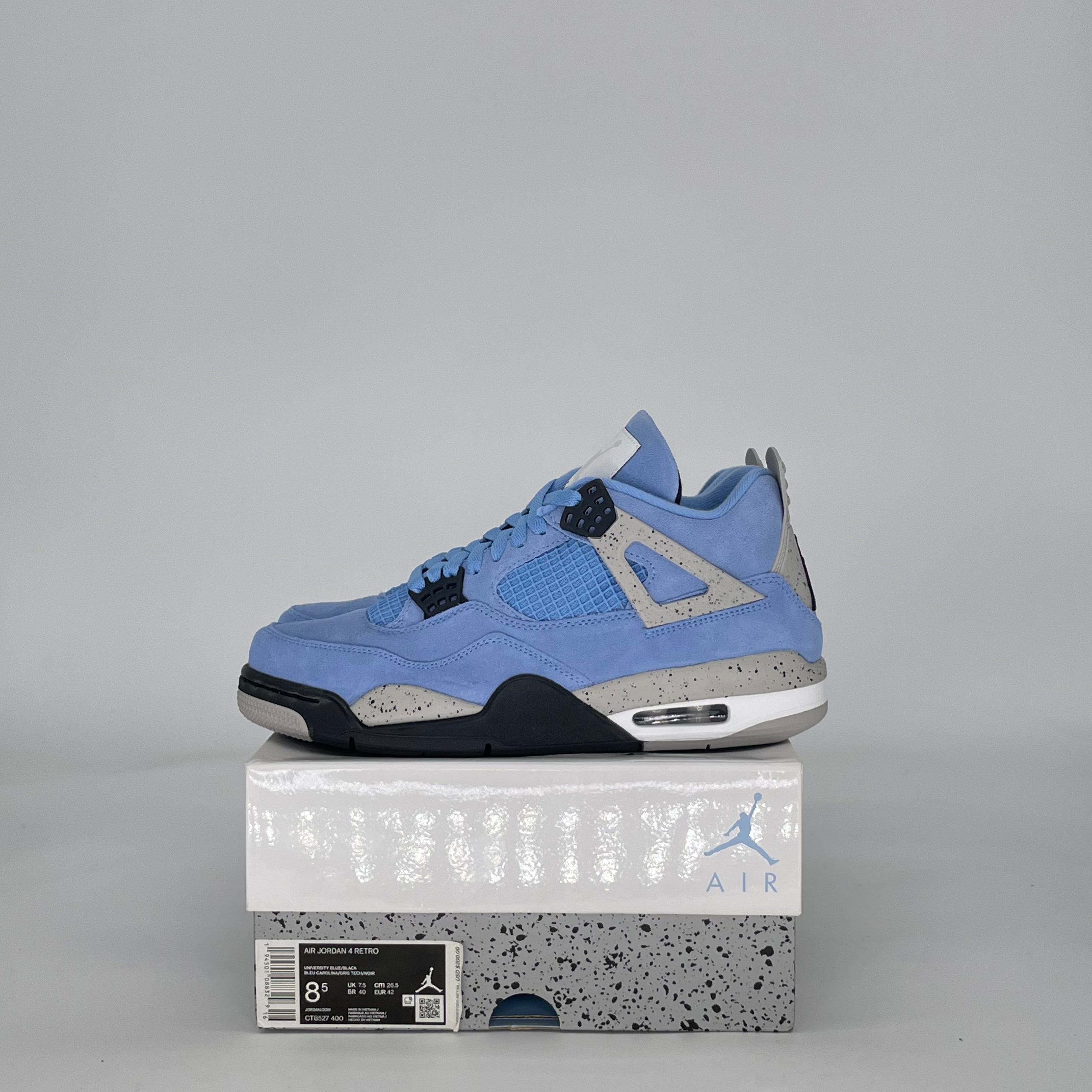 Air Jordan 4 University Blue CT8527-400 Size 8.5/10W - Premium Sneaker