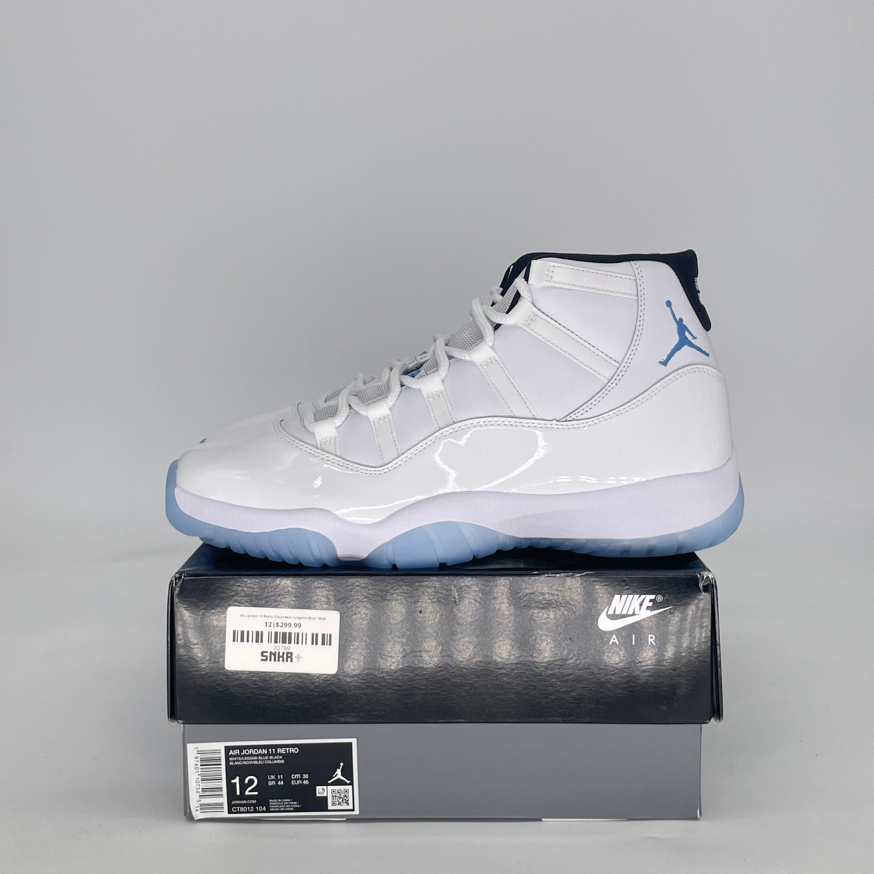 AIR JORDAN 11 LEGEND BLUE CT8012-104 SIZE 12/13.5W