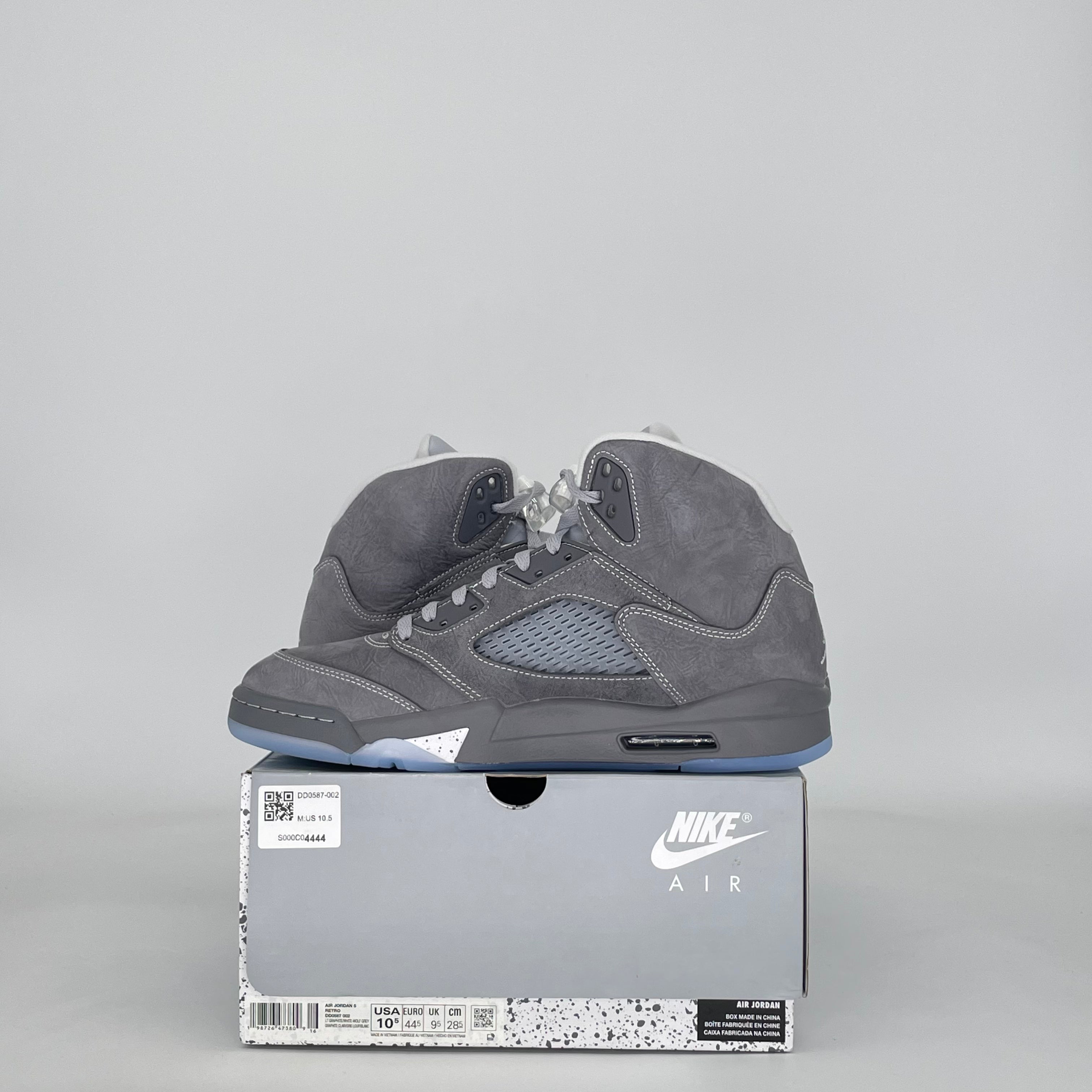 AIR JORDAN 5 WOLF GREY (2026) DD0587-002 SIZE 10.5/12W