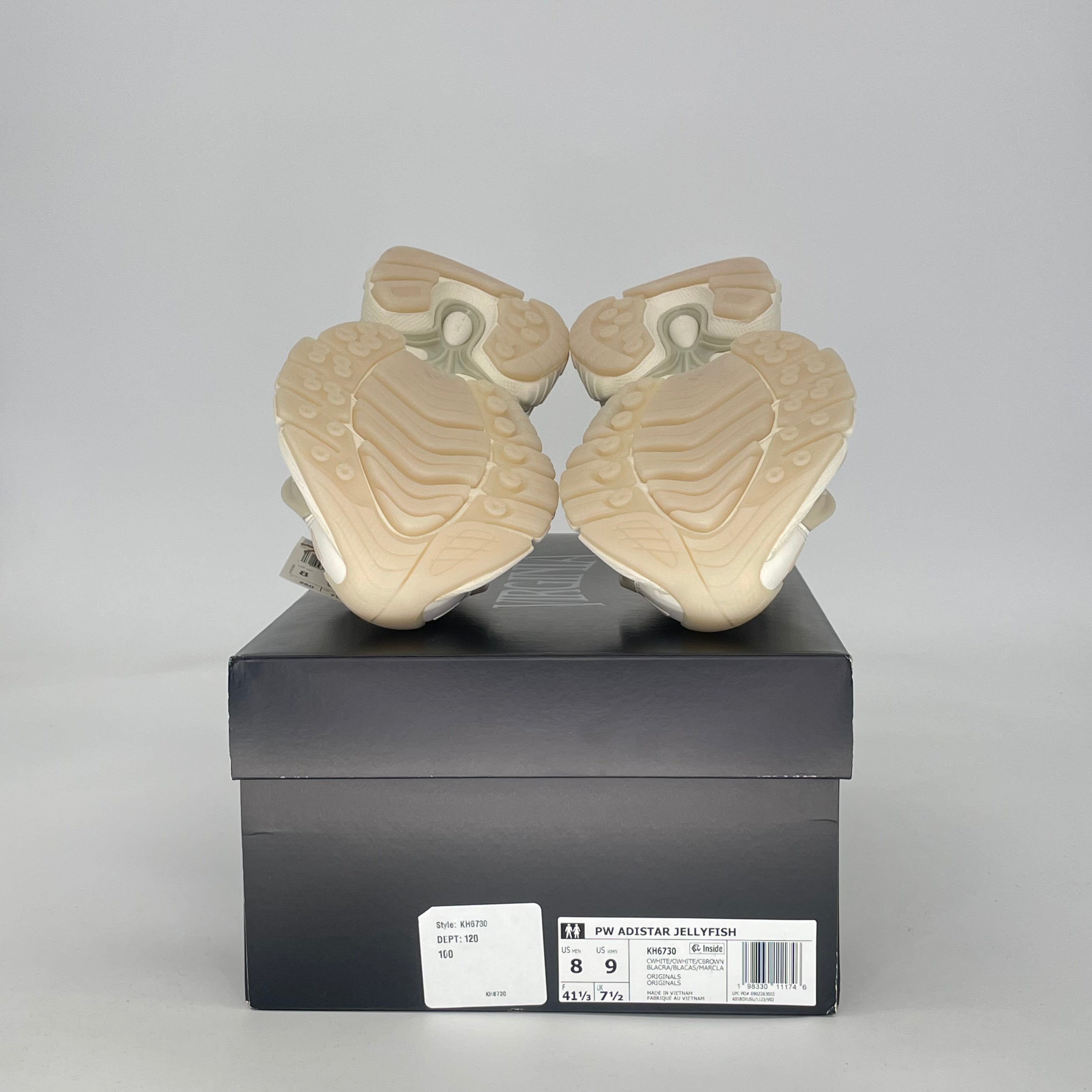 ADIDAS ADISTAR JELLYFISH PHARREL WILLIAMS WHITE KH6730 SIZE 8/9W