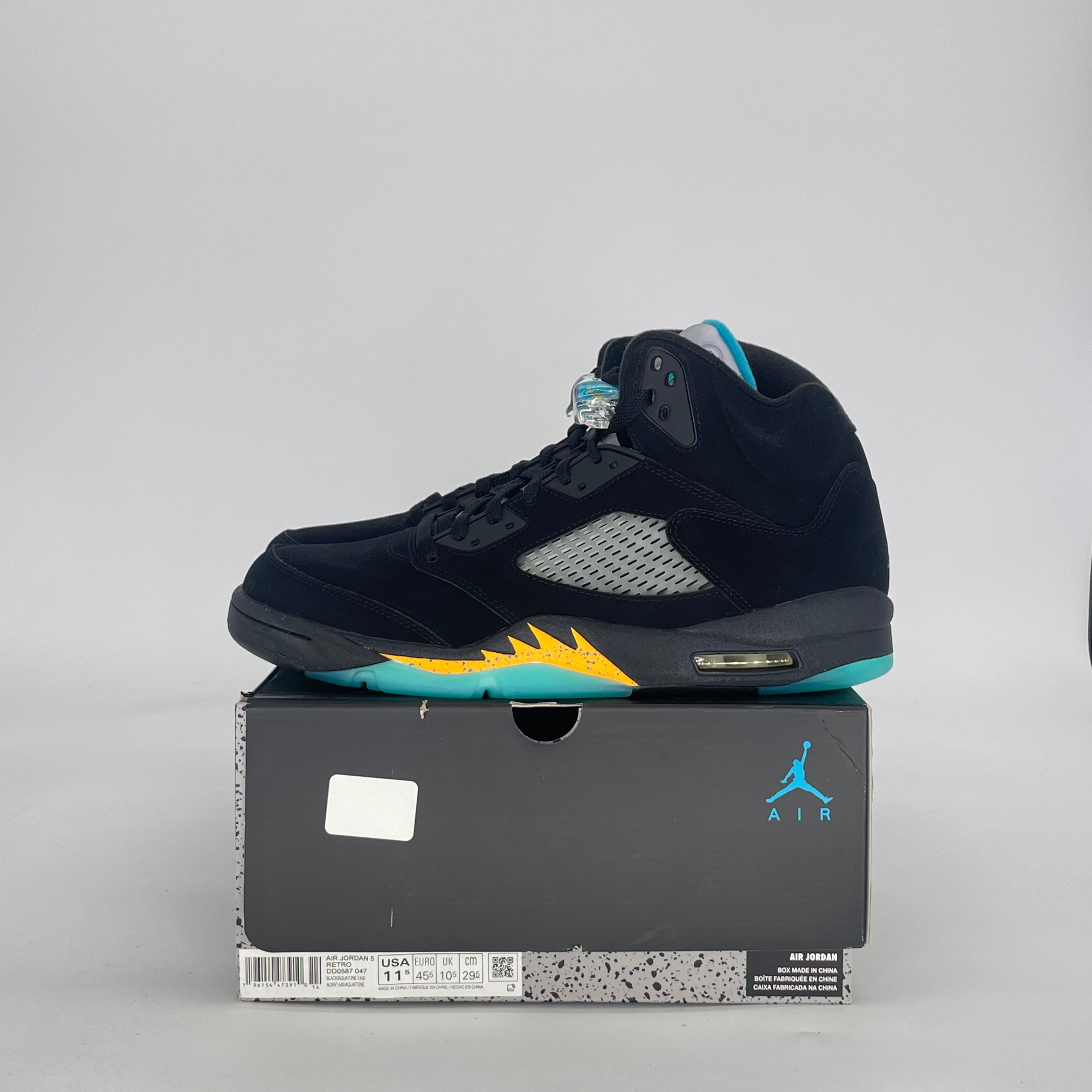 AIR JORDAN 5 AQUA DD0587-047 SIZE 11.5/13W