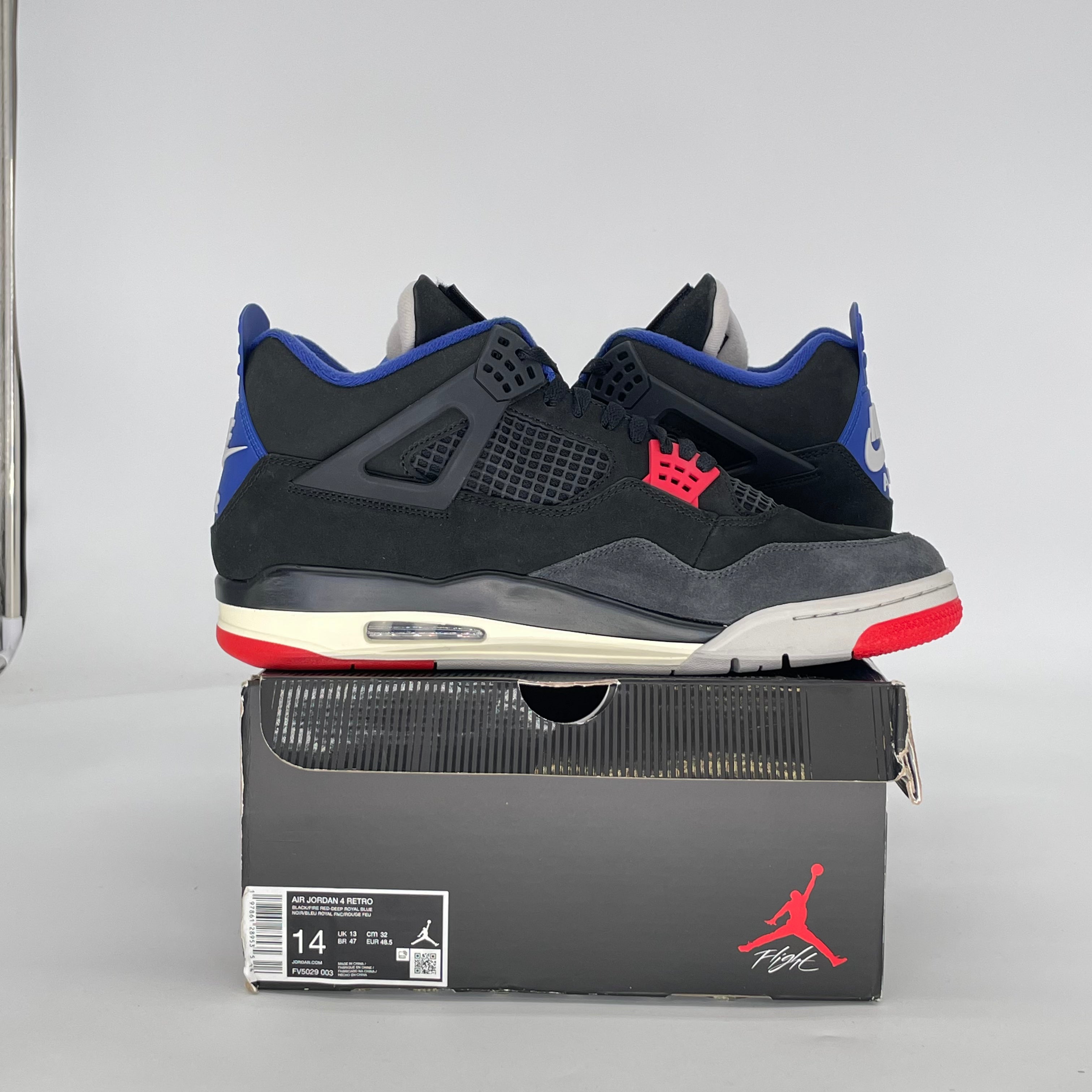 AIR JORDAN 4 RARE AIR (GOLD LETTERING) FV5029-003 SIZE 14/15.5