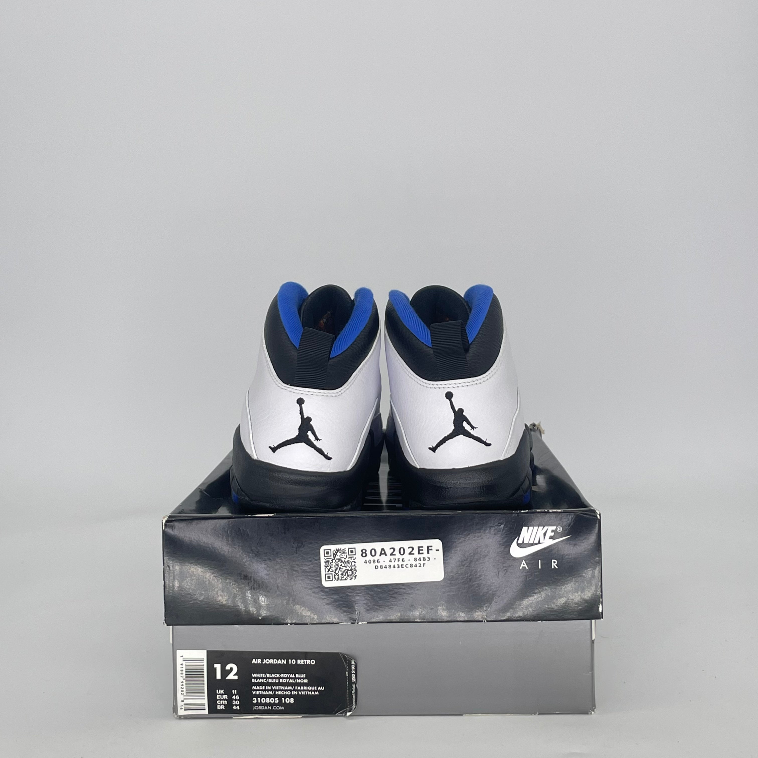 AIR JORDAN 10 ORLANDO 310805-108 SIZE 12/13.5W