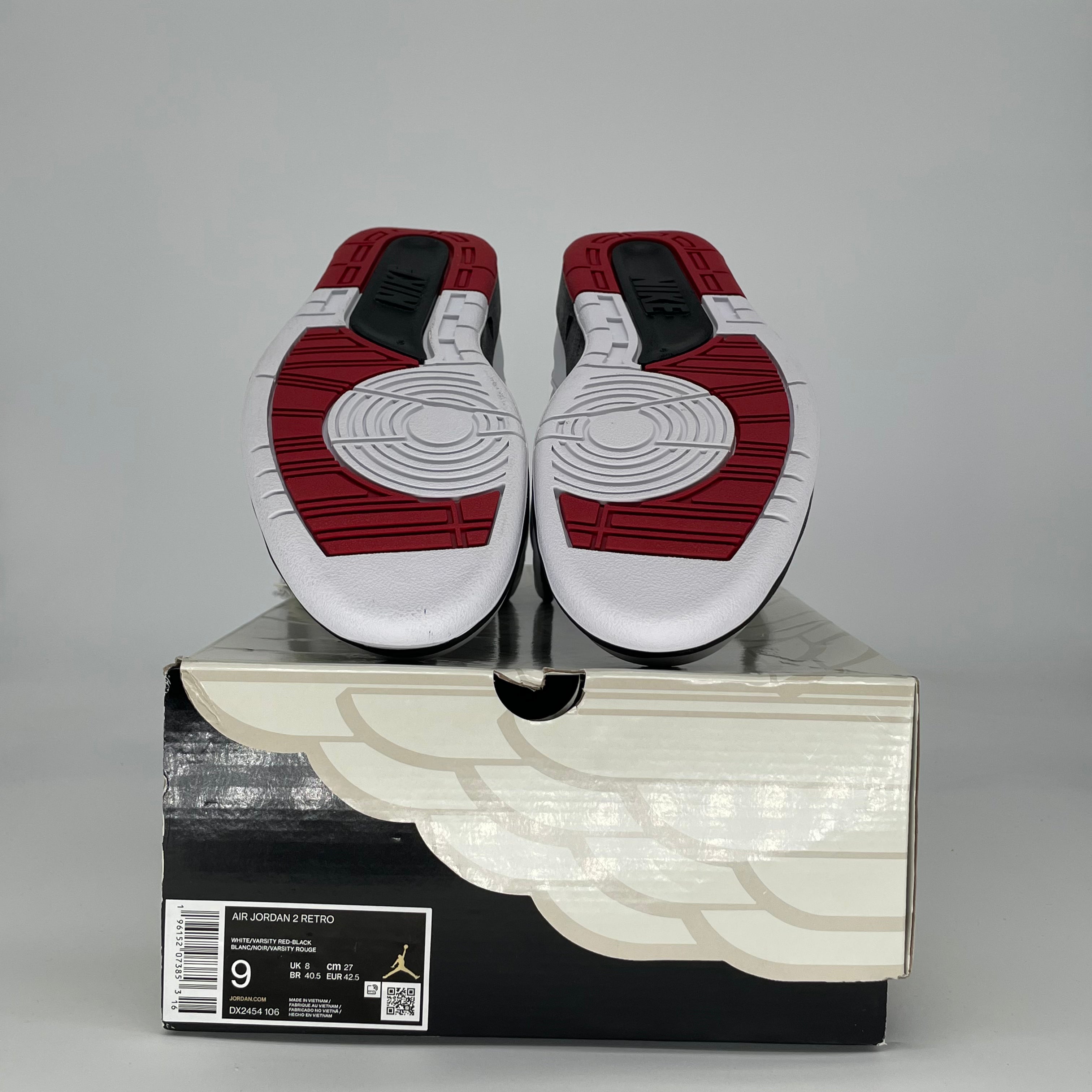 AIR JORDAN 2 CHICAGO (2022) DX2454-106 SIZE 9/10.5W