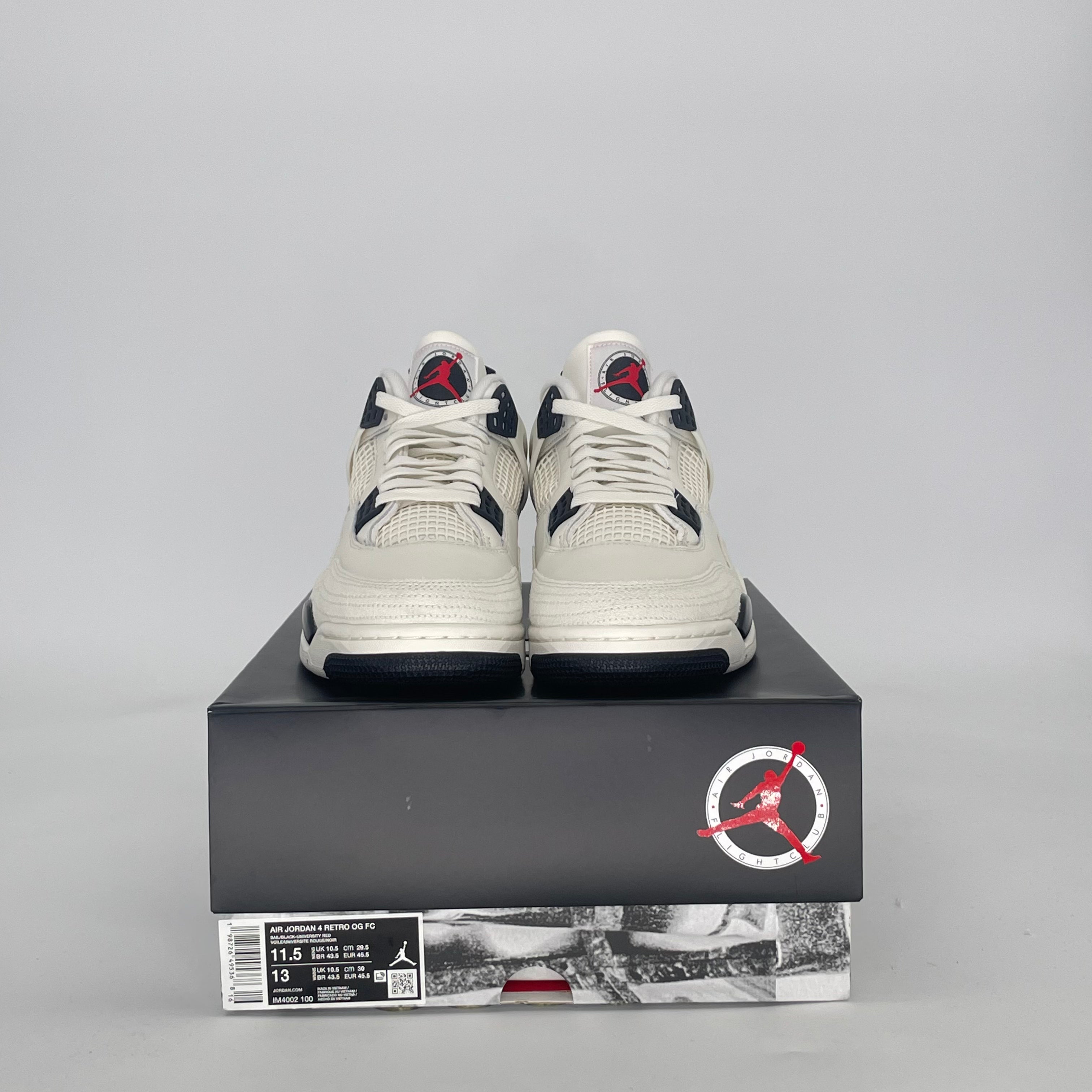 AIR JORDAN 4 FLIGHT CLUB IM4002-100 SIZE 11.5/13W