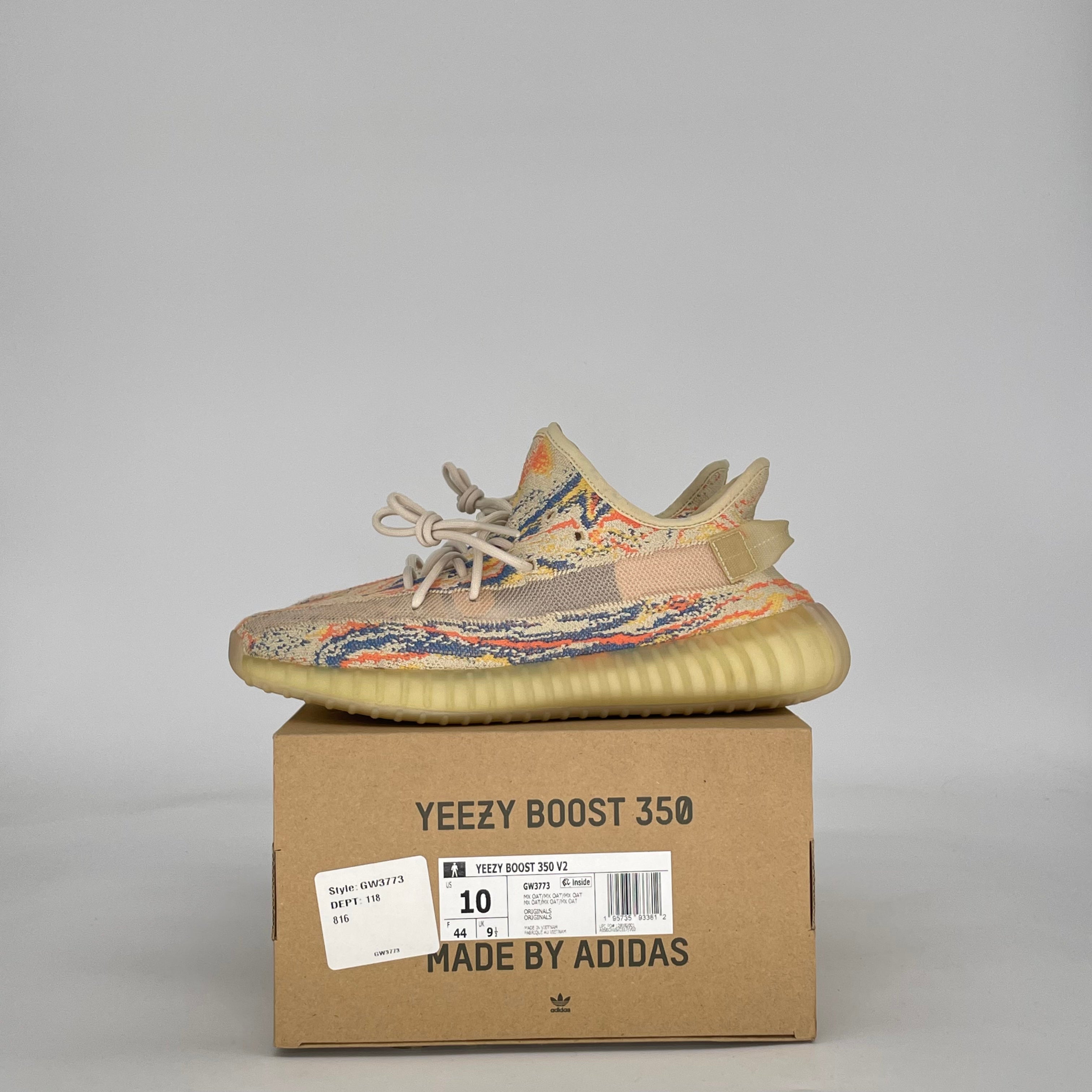 ADIDAS YEEZY BOOST 350 V2 MX OAT GW3773 SIZE 10/11.5W