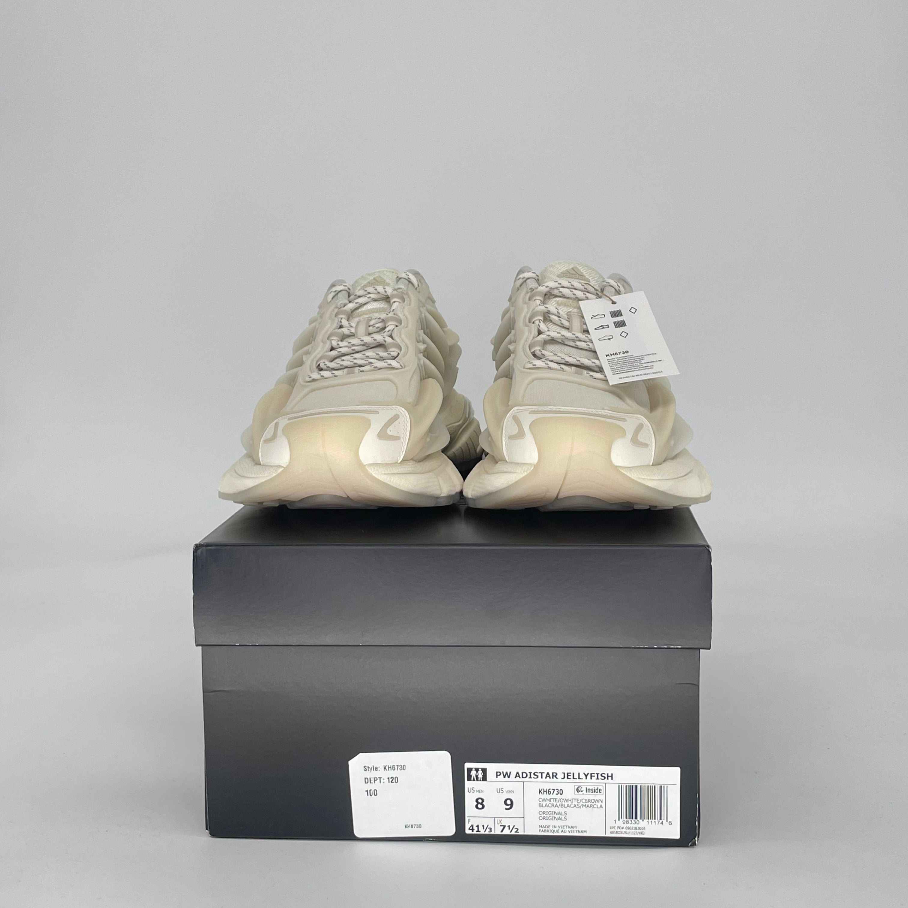 ADIDAS ADISTAR JELLYFISH PHARREL WILLIAMS WHITE KH6730 SIZE 8/9W