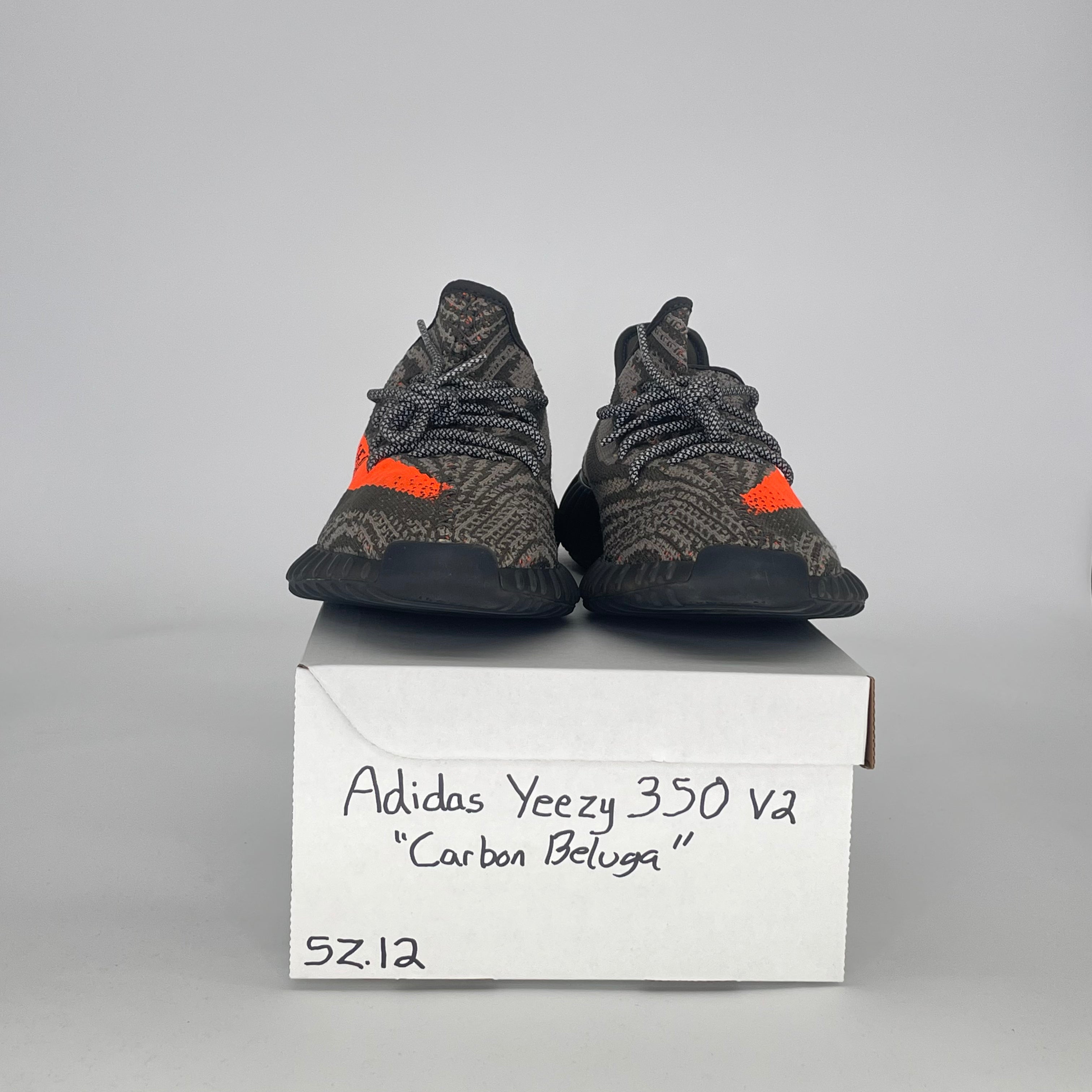 ADIDAS YEEZY BOOST 350 V2 CARBON BELUGA HQ7045 SIZE 12/13.5W