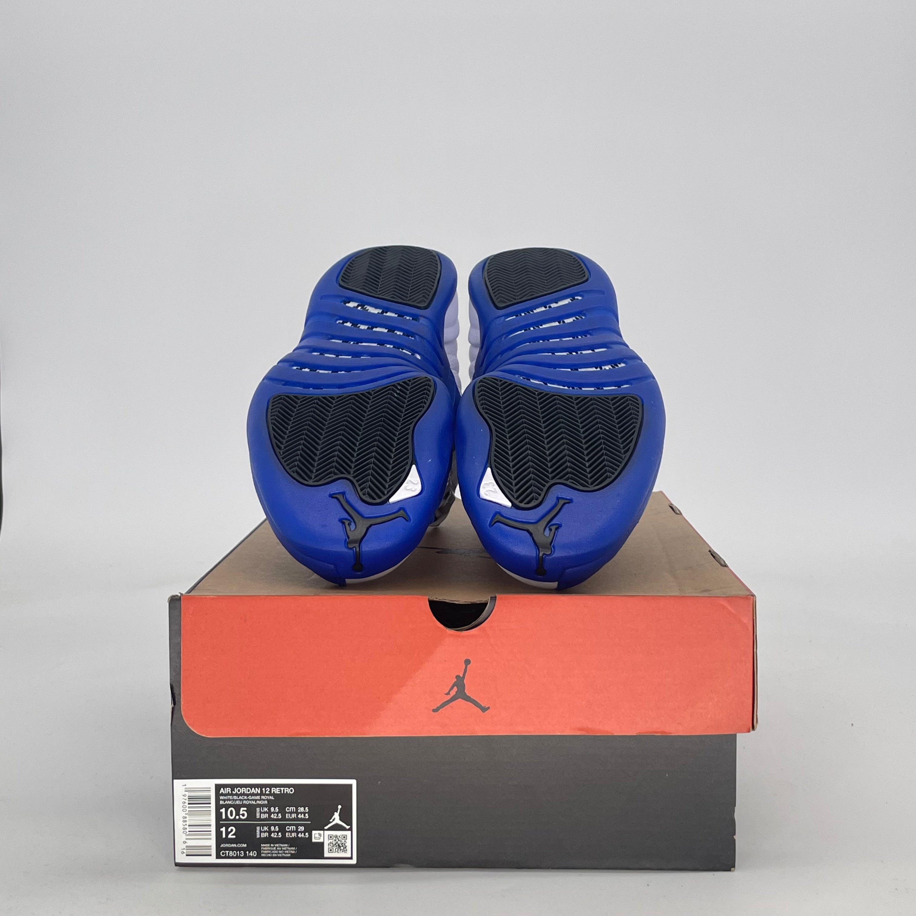AIR JORDAN 12 BLUEBERRY CT8013-140 SIZE 10.5/12W
