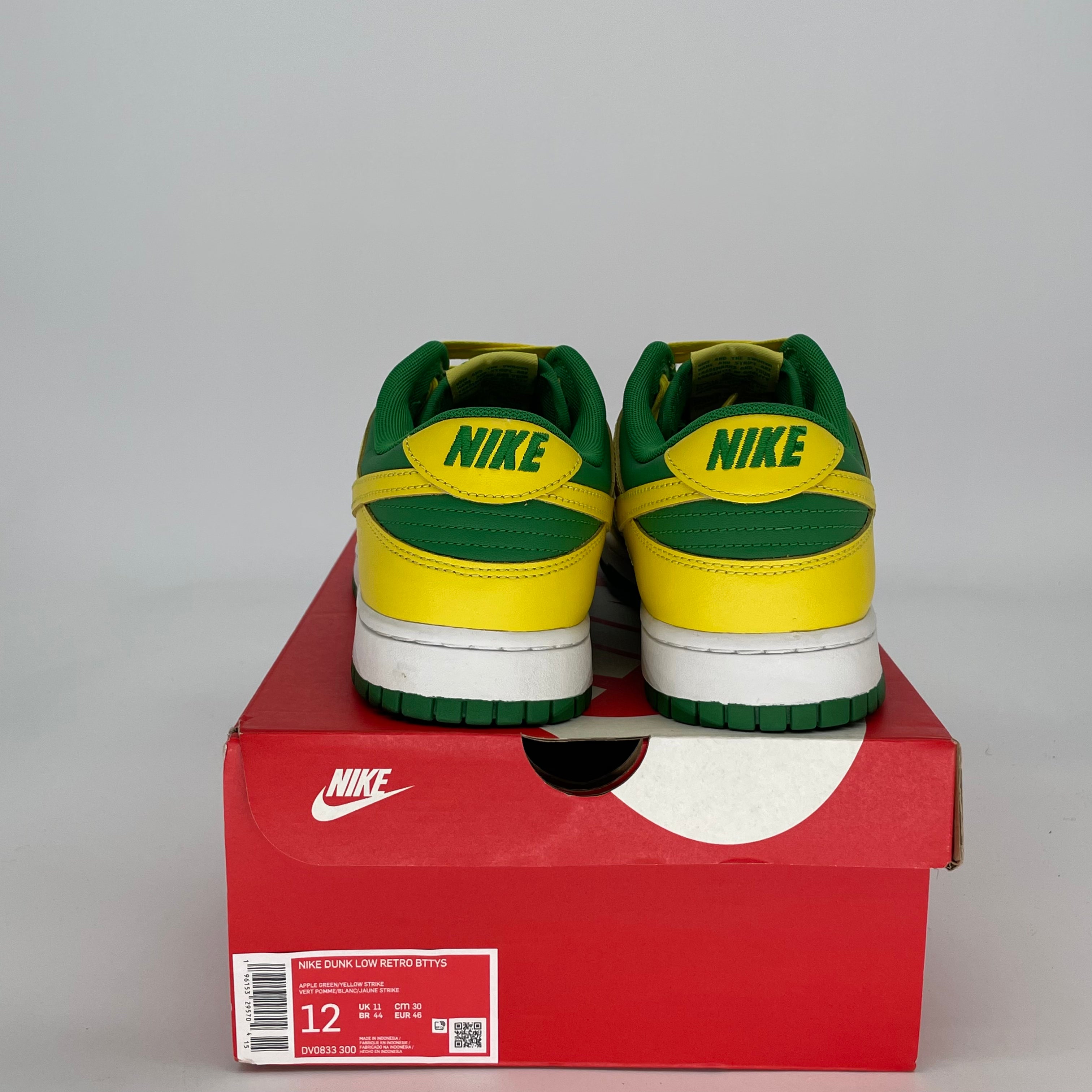 NIKE DUNK LOW REVERSE BRAZIL DV0833-300 SIZE 12/13.5W