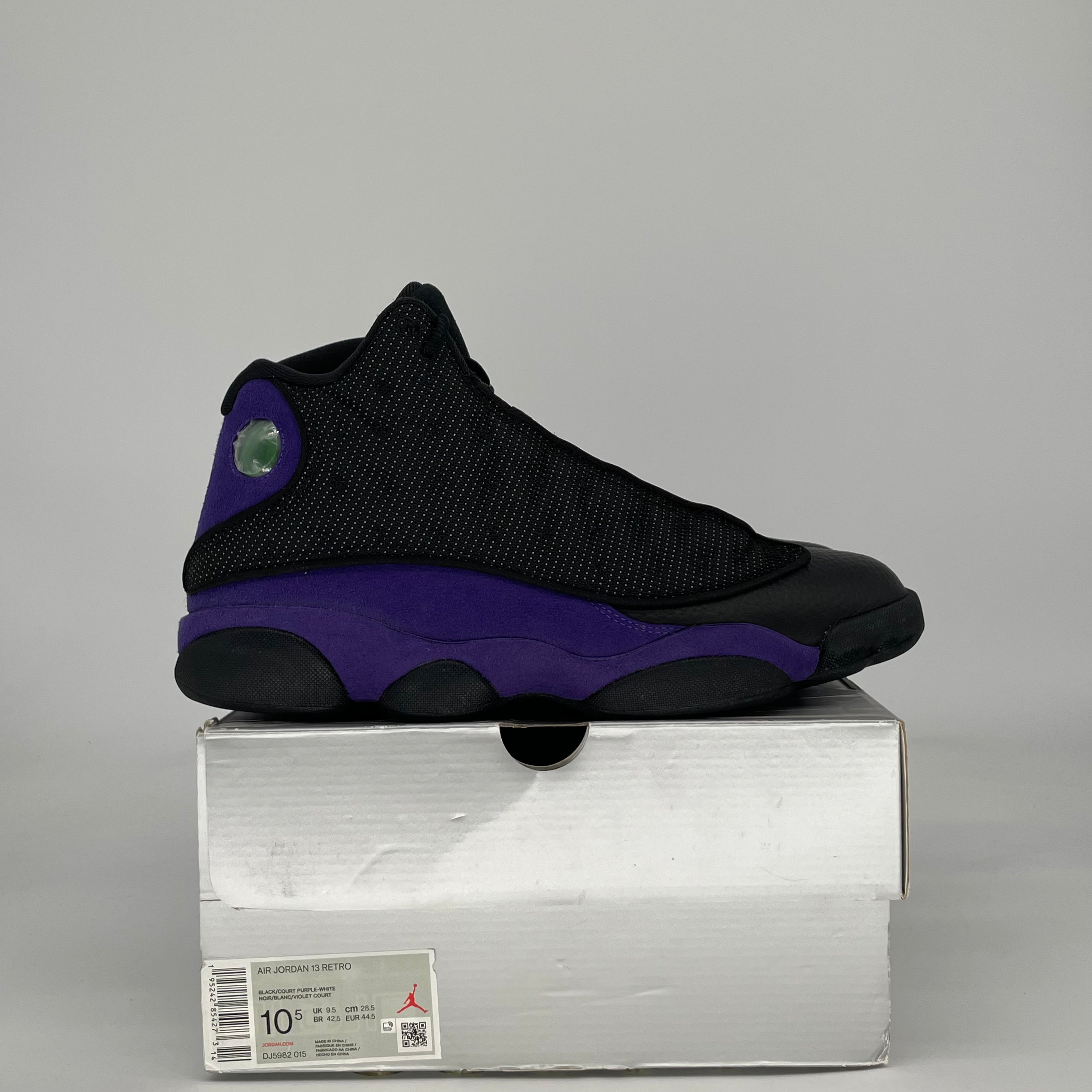 AIR JORDAN 13 COURT PURPLE DJ5982-015 SIZE 10.5/12W