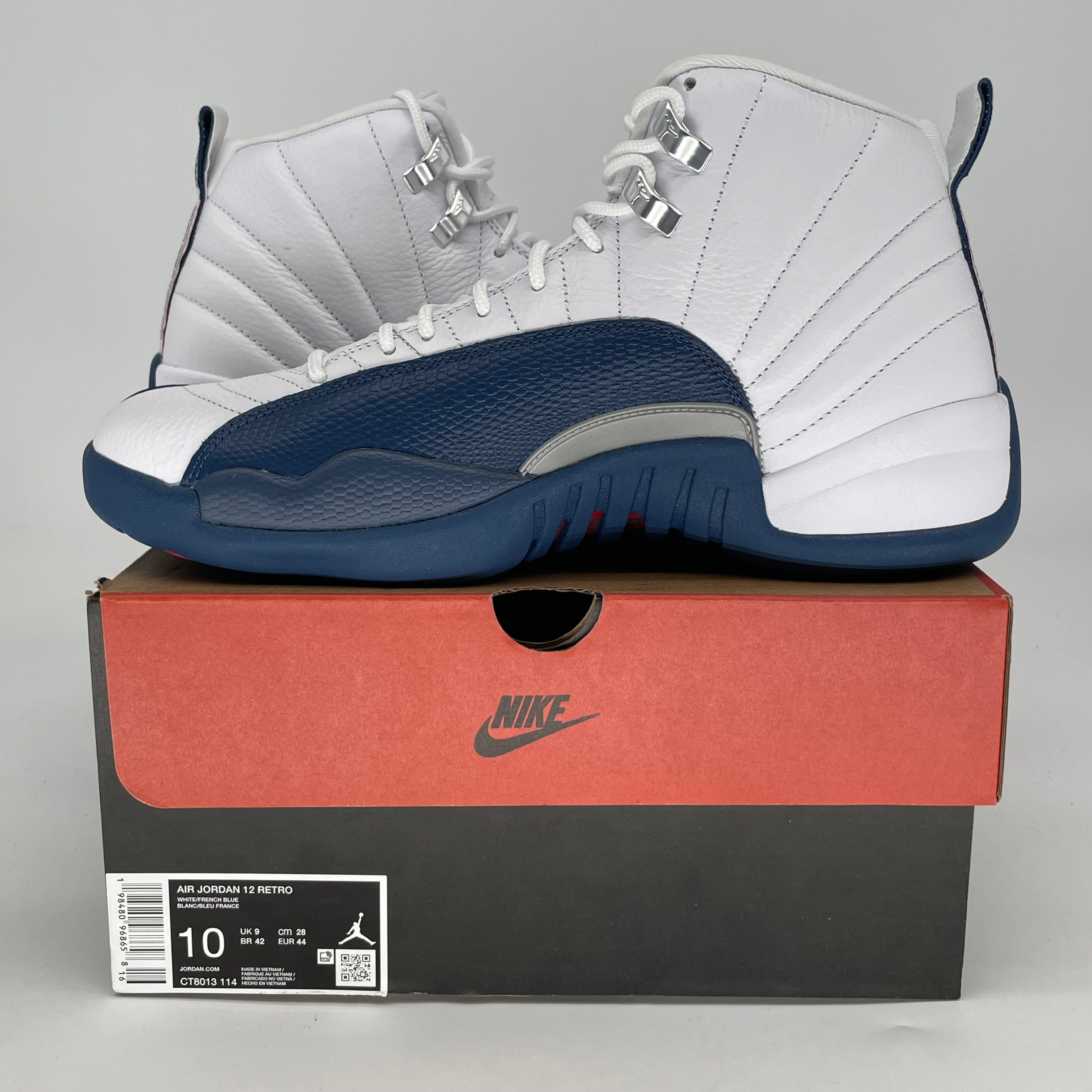 AIR JORDAN 12 FRENCH BLUE CT8013-114 SIZE 10/11.5W