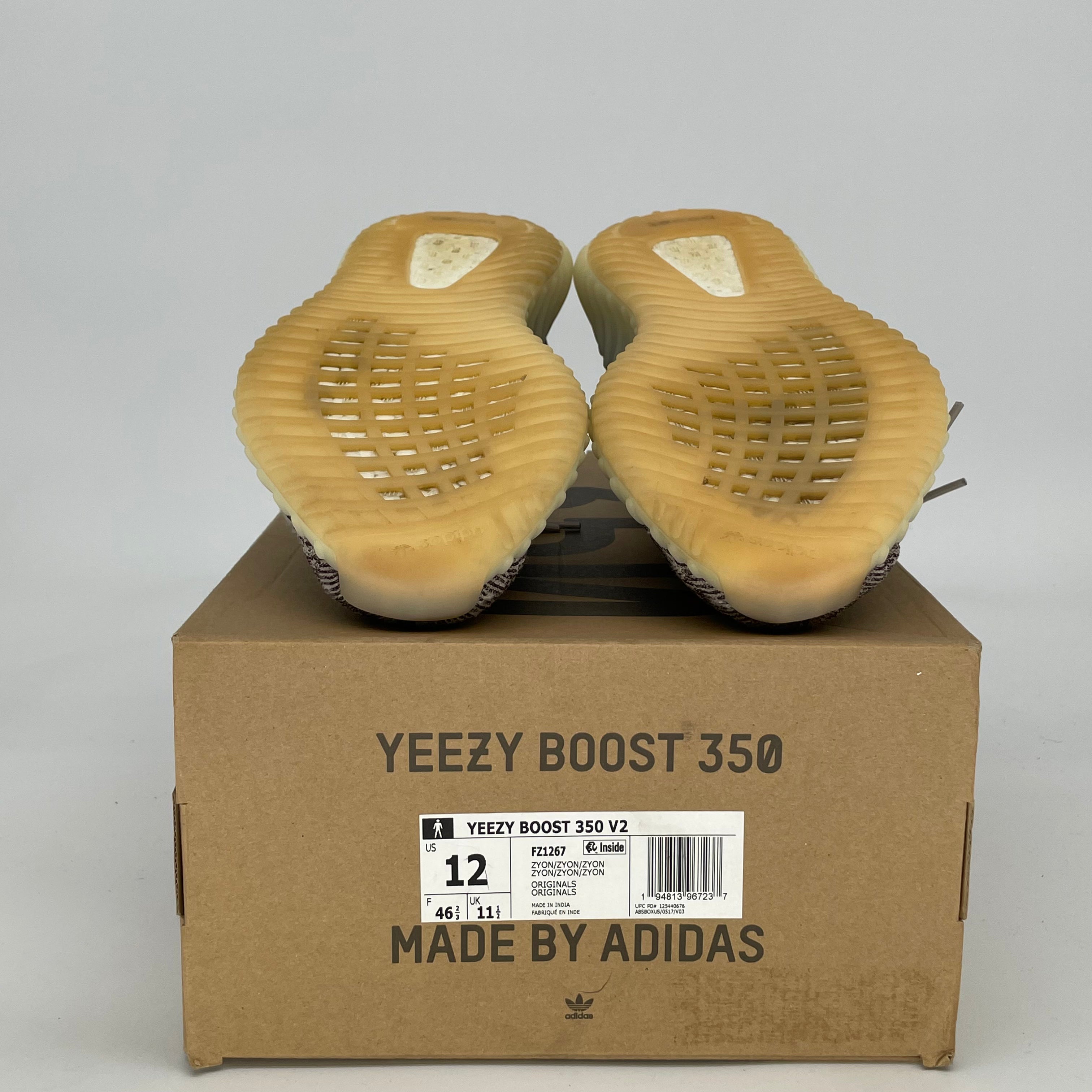 ADIDAS YEEZY 350 V2 ZYON FZ1267 SIZE 12/13.5W