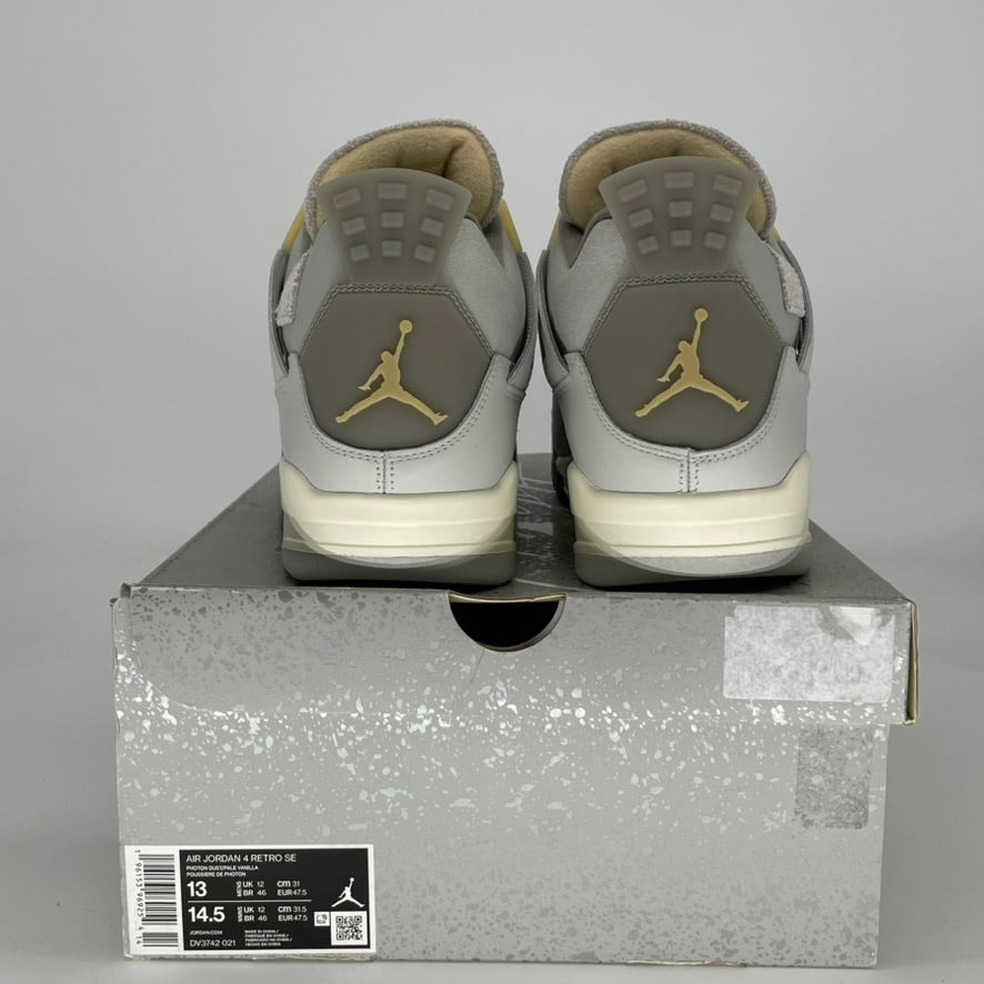 AIR JORDAN 4 CRAFT PHOTON DUST DV3742-021 SIZE 13/14.5W