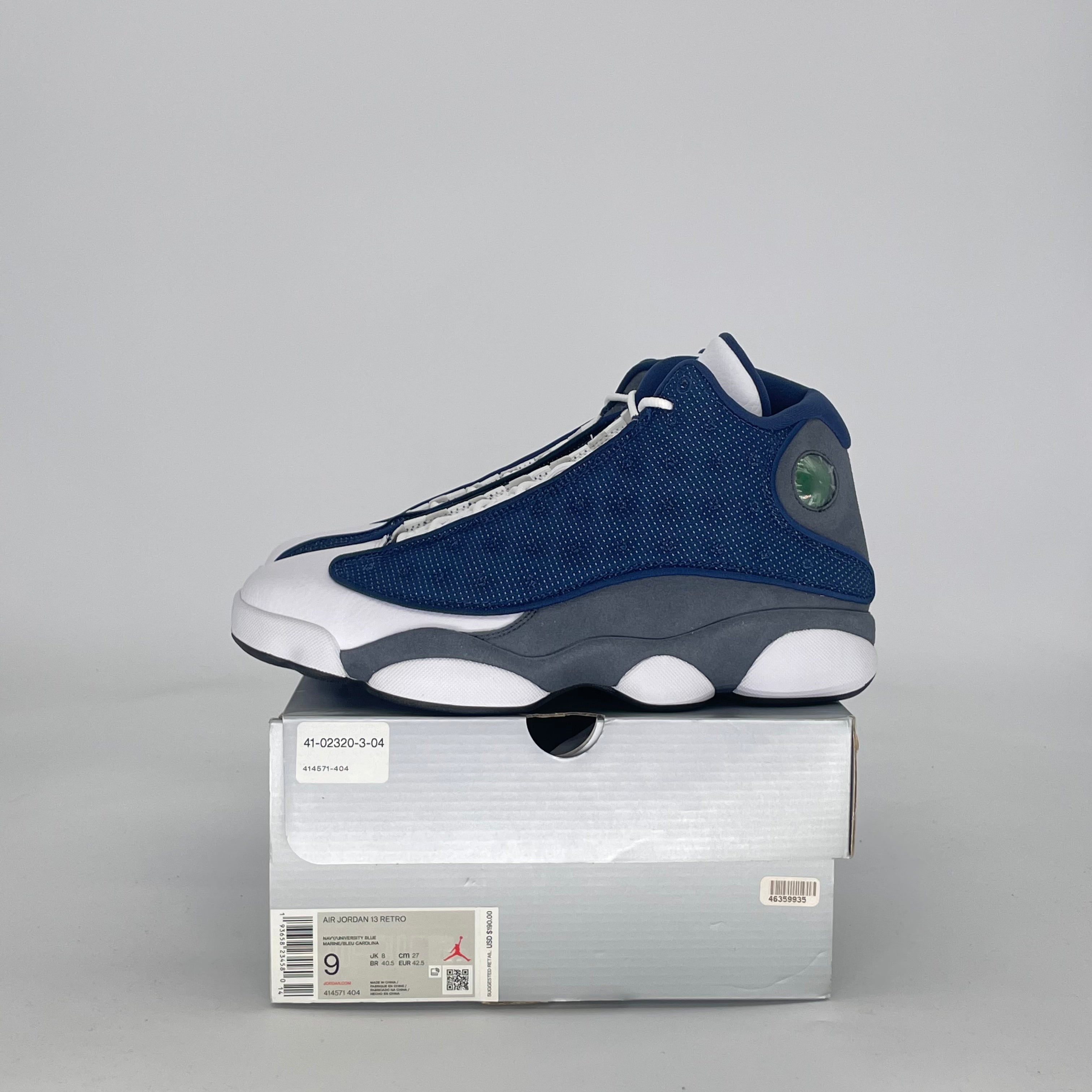 AIR JORDAN 13 FLINT 414571-404 SIZE 9/10.5W