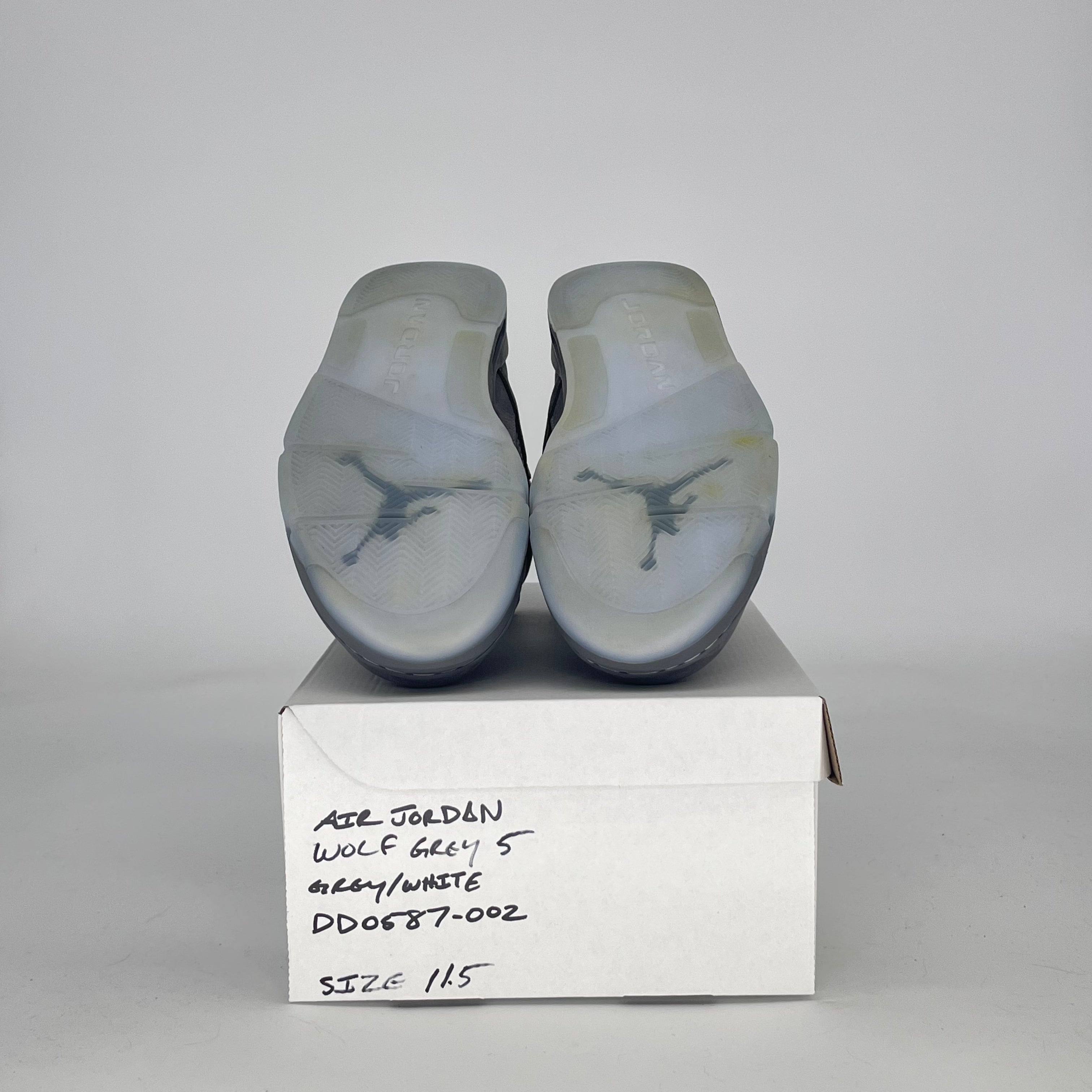 AIR JORDAN 5 WOLF GREY DD0587-002 SIZE 11.5/13W
