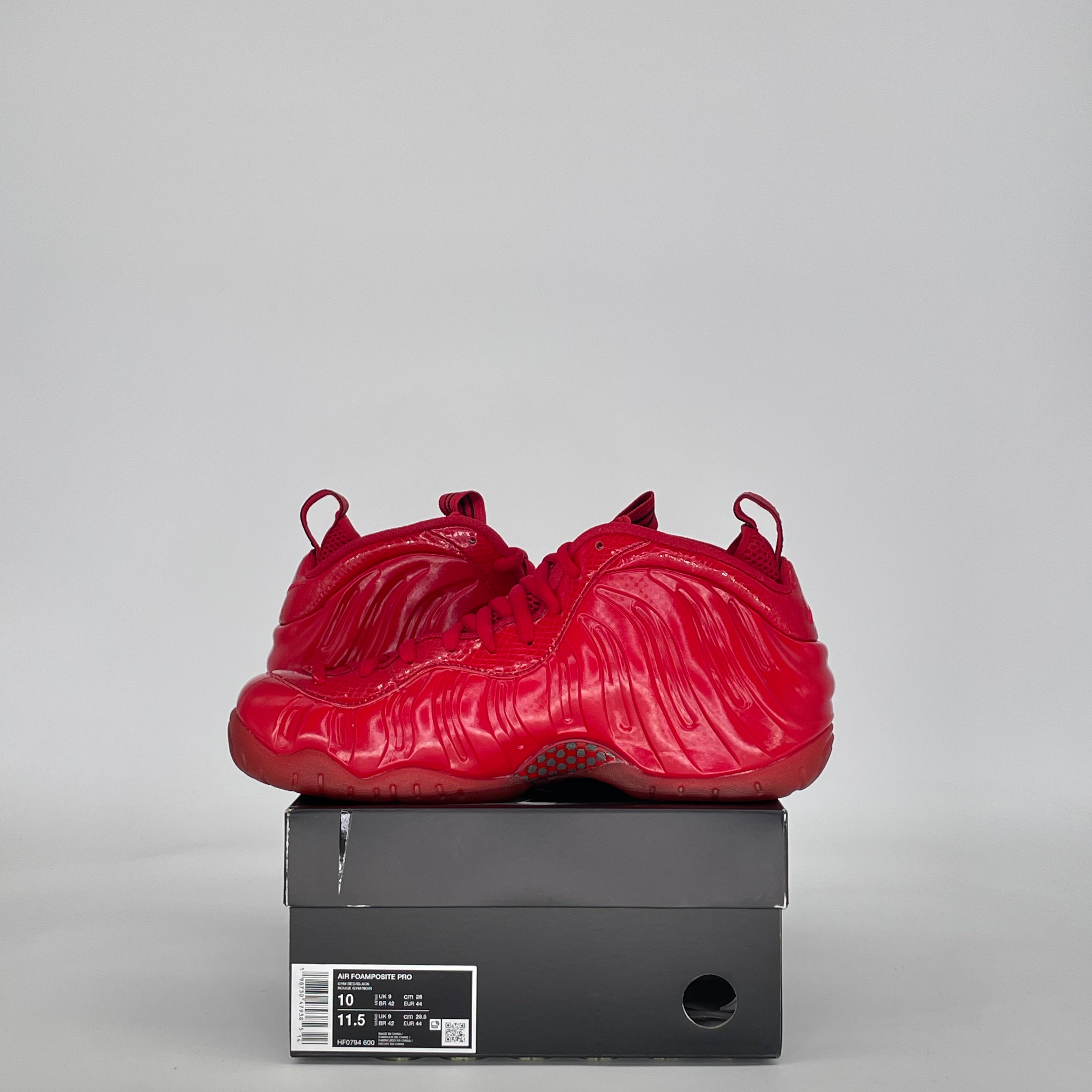 NIKE AIR FOAMPOSITE PRO RED OCTOBER HF0794-600 SIZE 10/11.5W