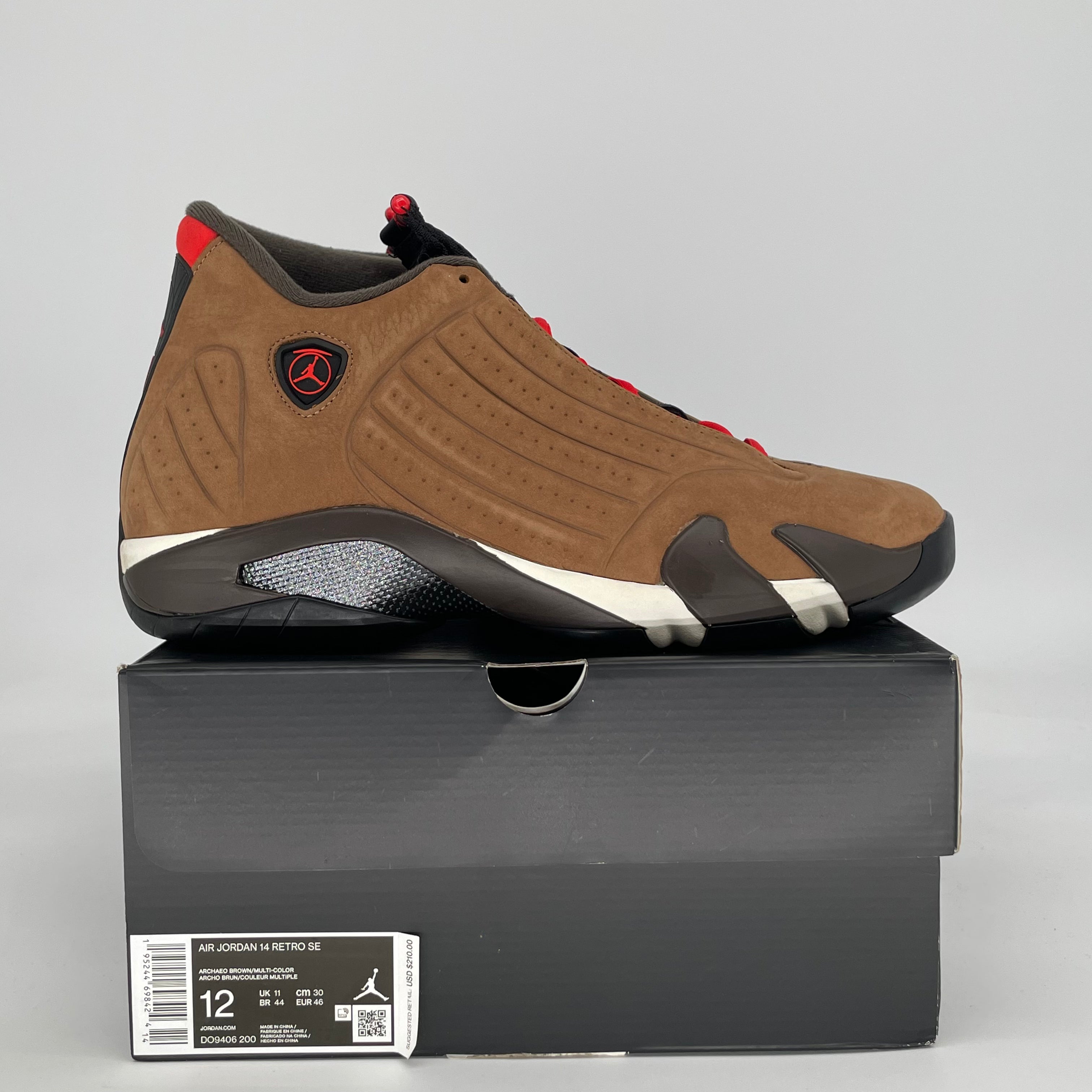 AIR JORDAN 14 WINTERIZED ARCHAEO BROWN DO9406-200 SIZE 12/13.5W