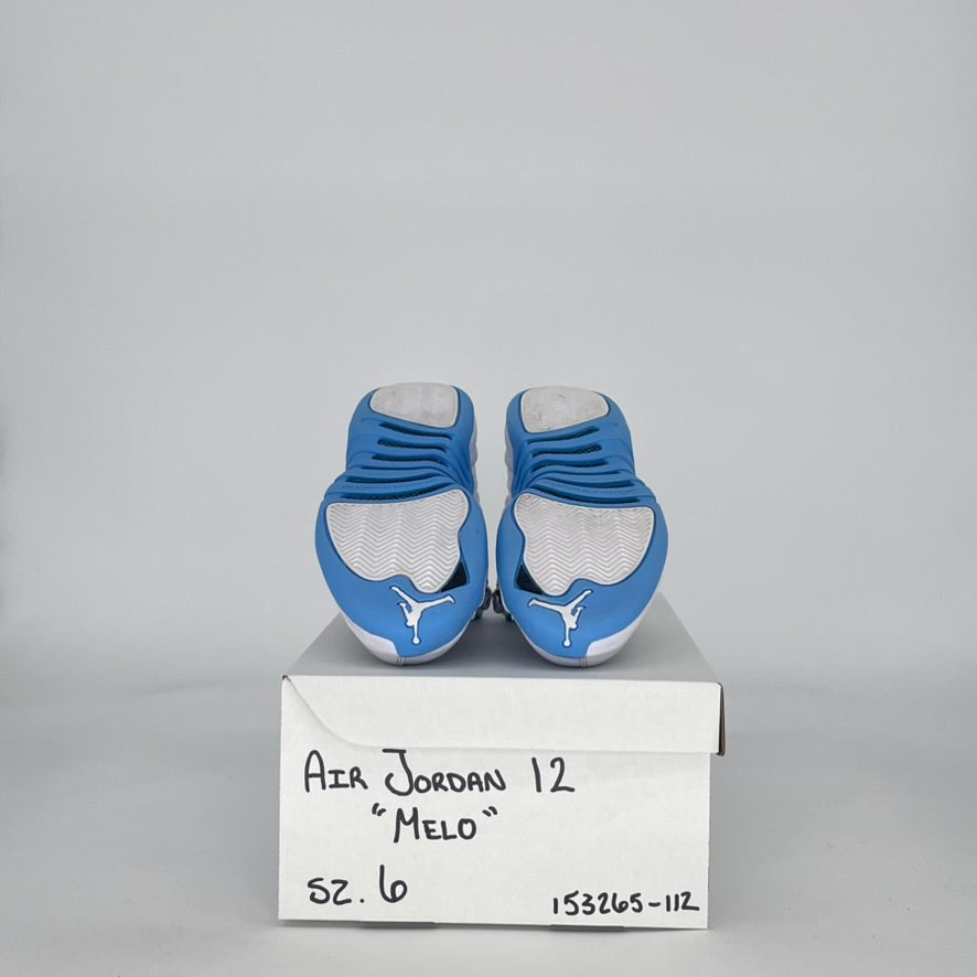 AIR JORDAN 12 MELO 153265-112 SIZE 6.5/8W GS